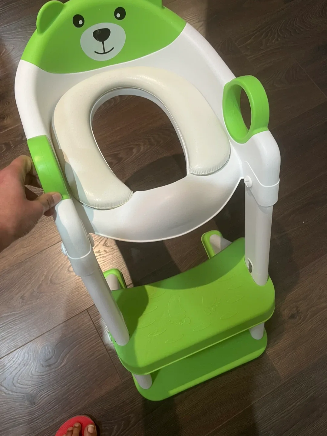 Befol 2-in-1 Green Potty Training Seat image indicator(4)