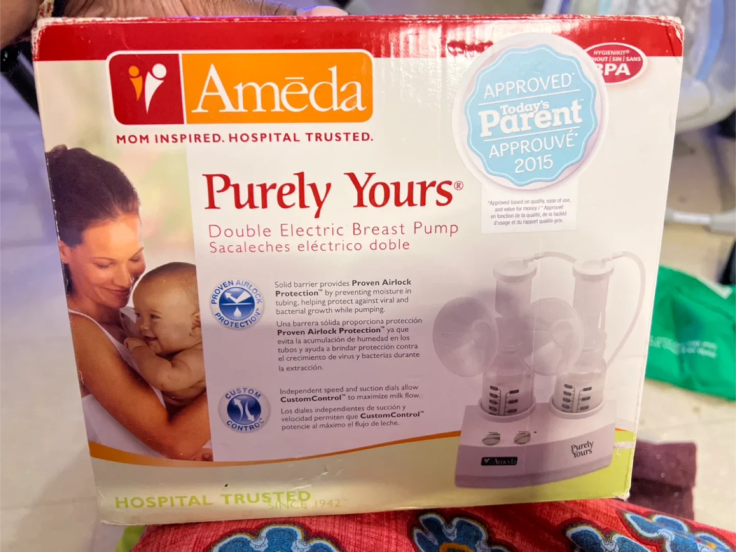 Ameda Purely Yours Double Electric Breast Pump