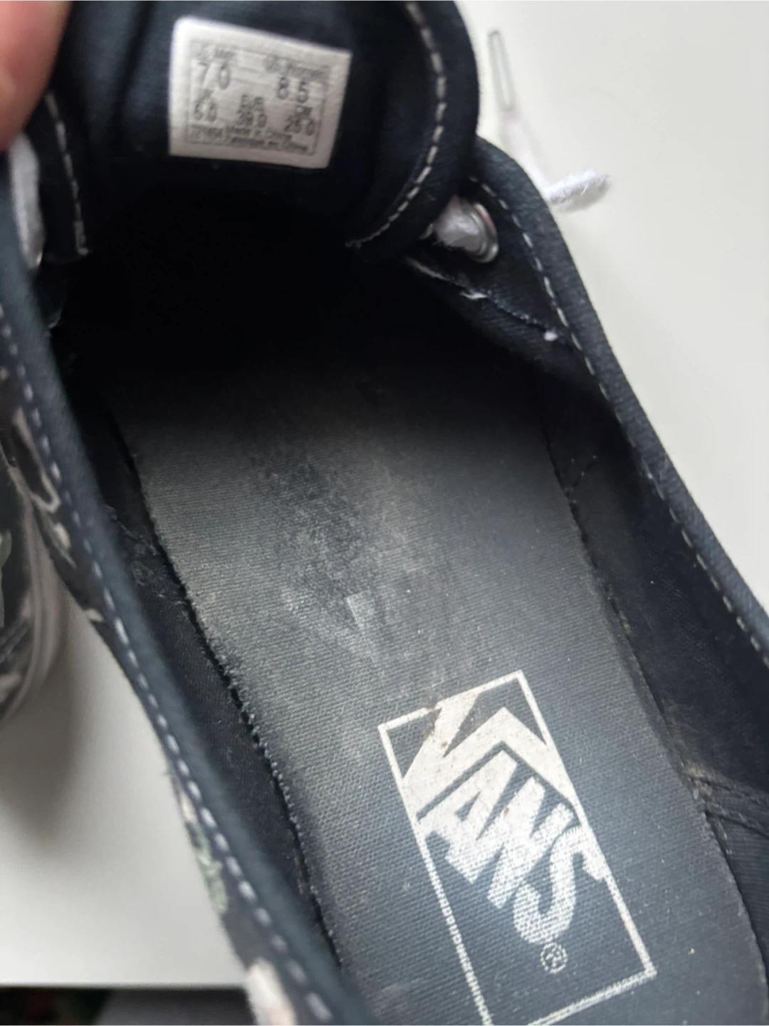 Vans Floral Sneakers - Women's Size 8.5 - photo 5