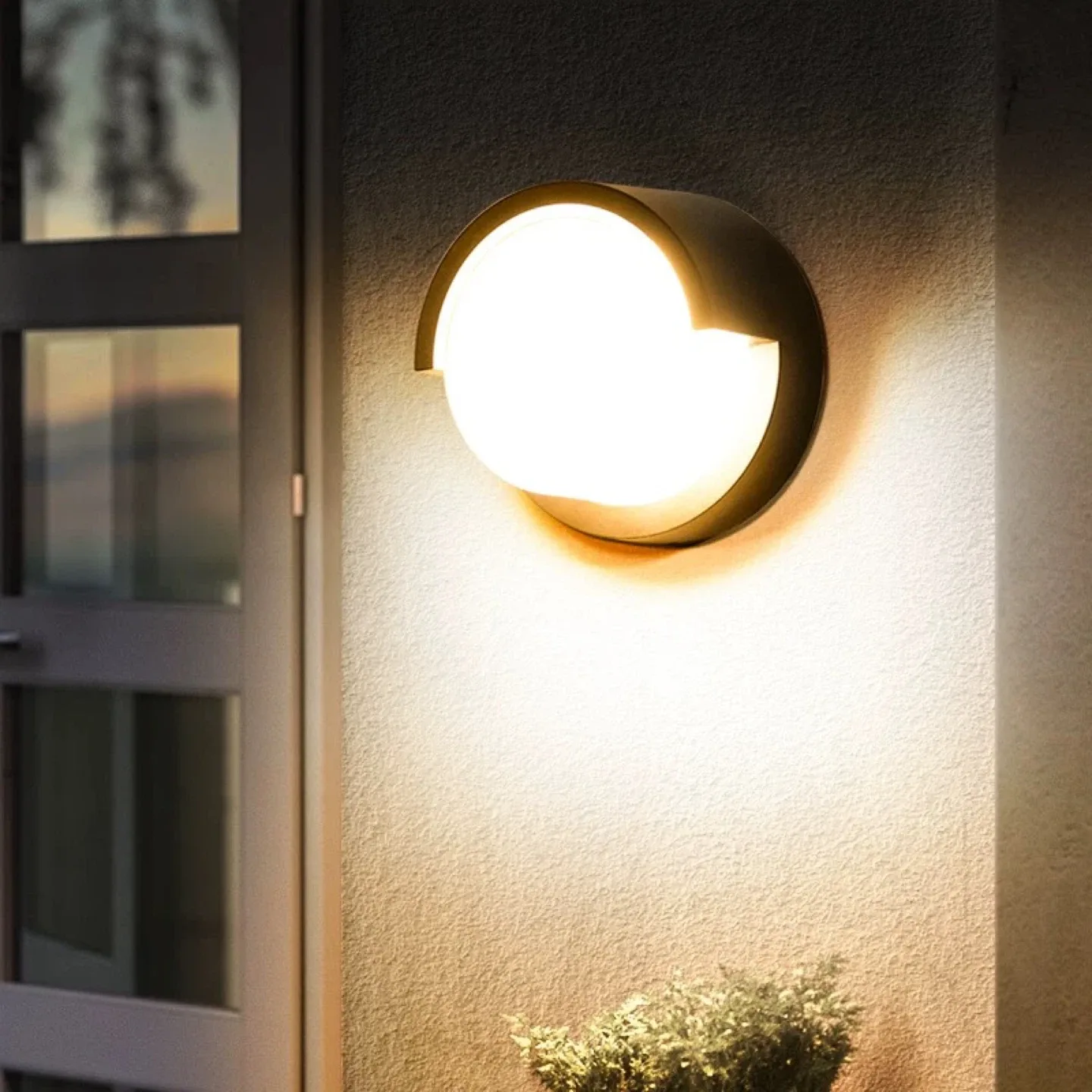 Modern LED Wall Lamp - Indoor/Outdoor