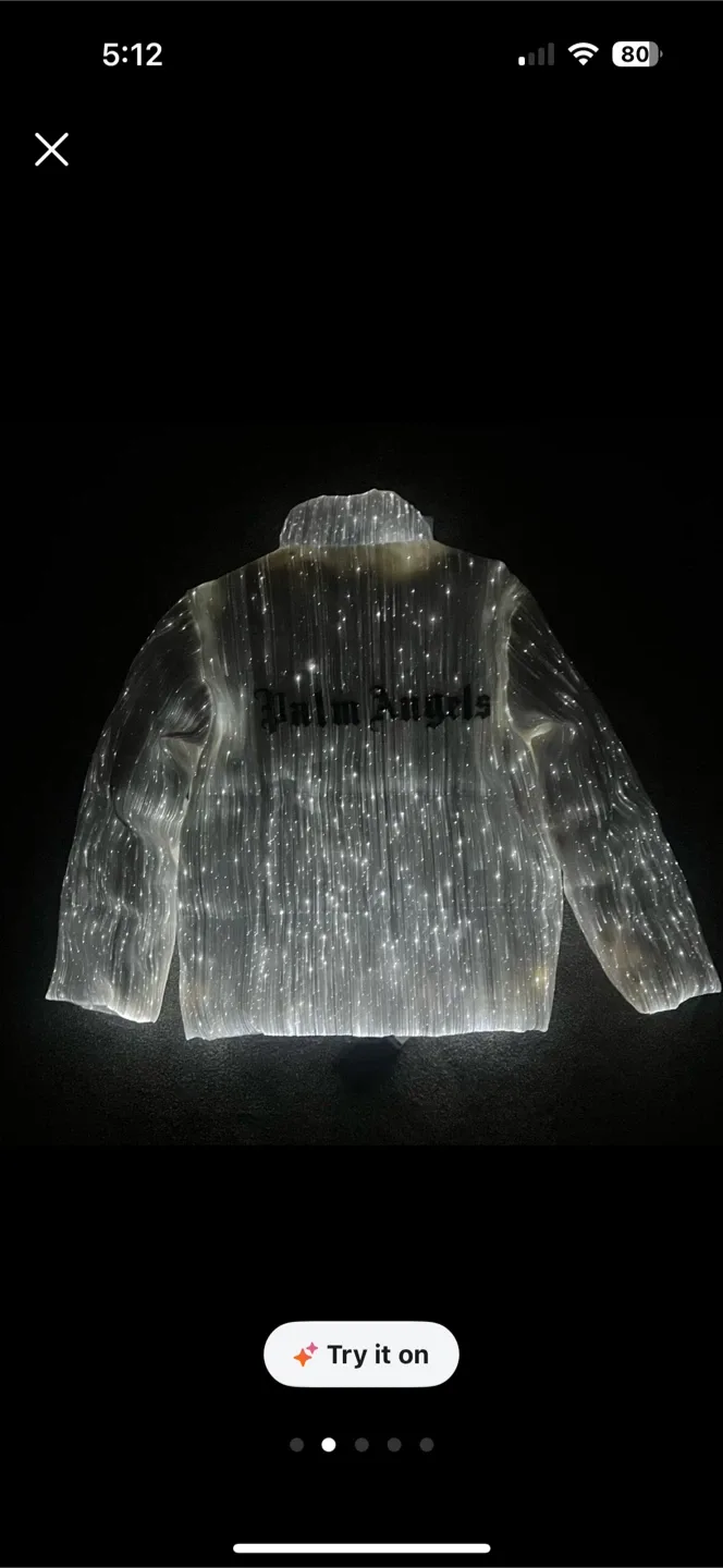 Moncler x palm angels glow jacket image indicator(2)