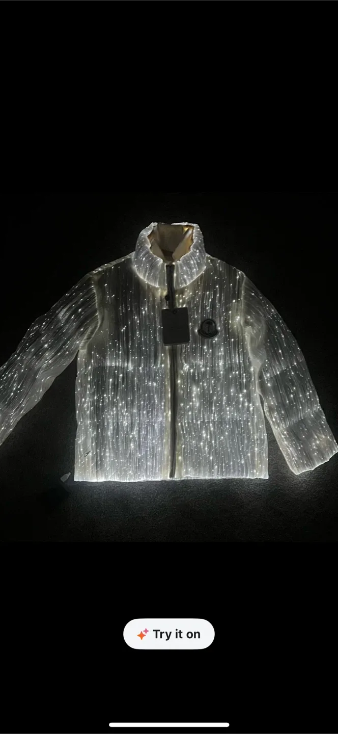 Moncler x palm angels glow jacket