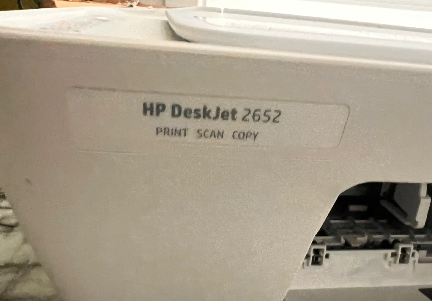 Printer - HP DeskJet 2652 image indicator(3)