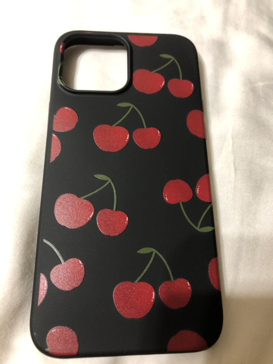NEW-Fashion Color iPhone Case with Cherry Design image indicator(2)