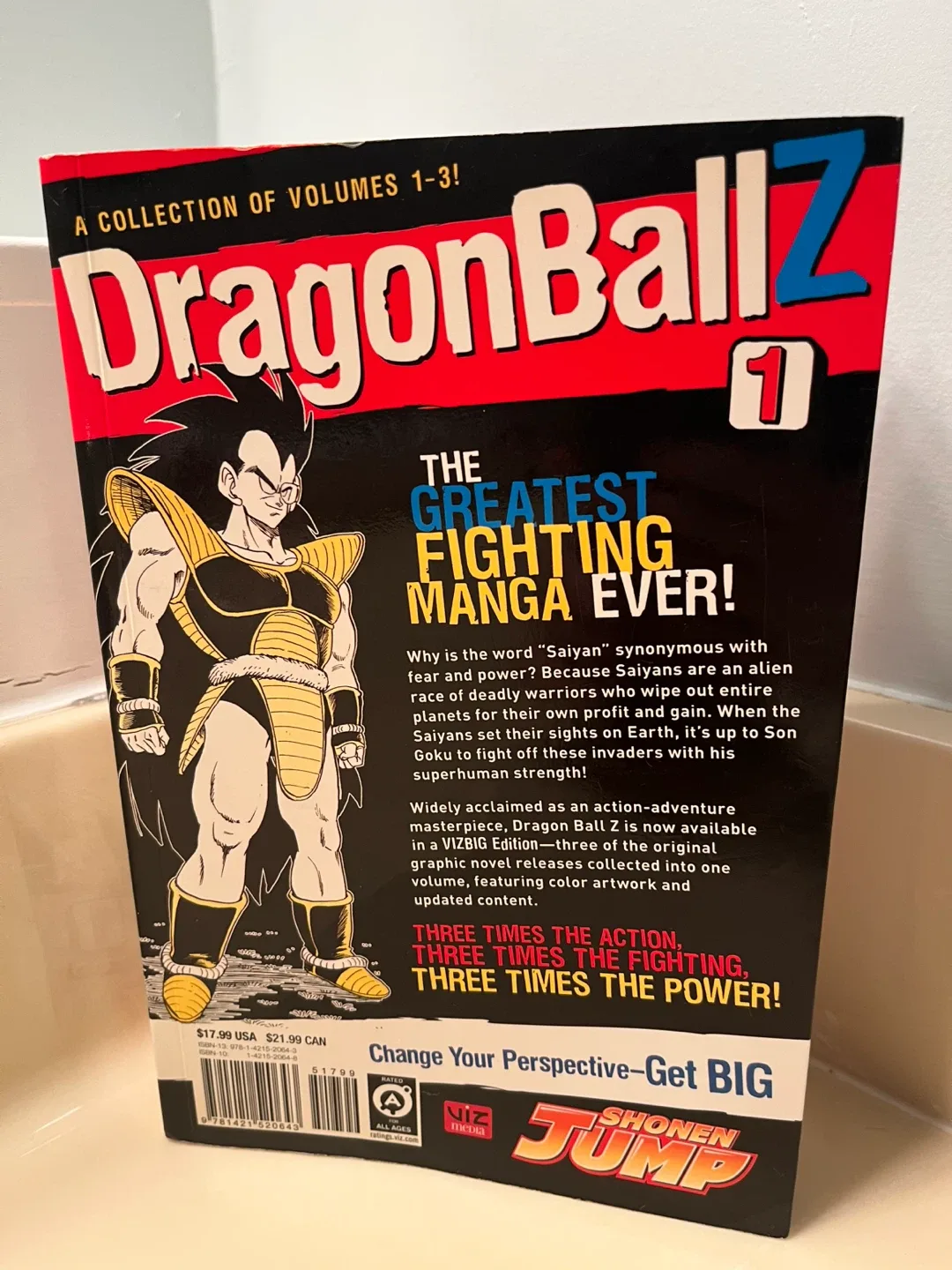 Dragon Ball Z 3 in 1 Book 1 Manga image indicator(2)
