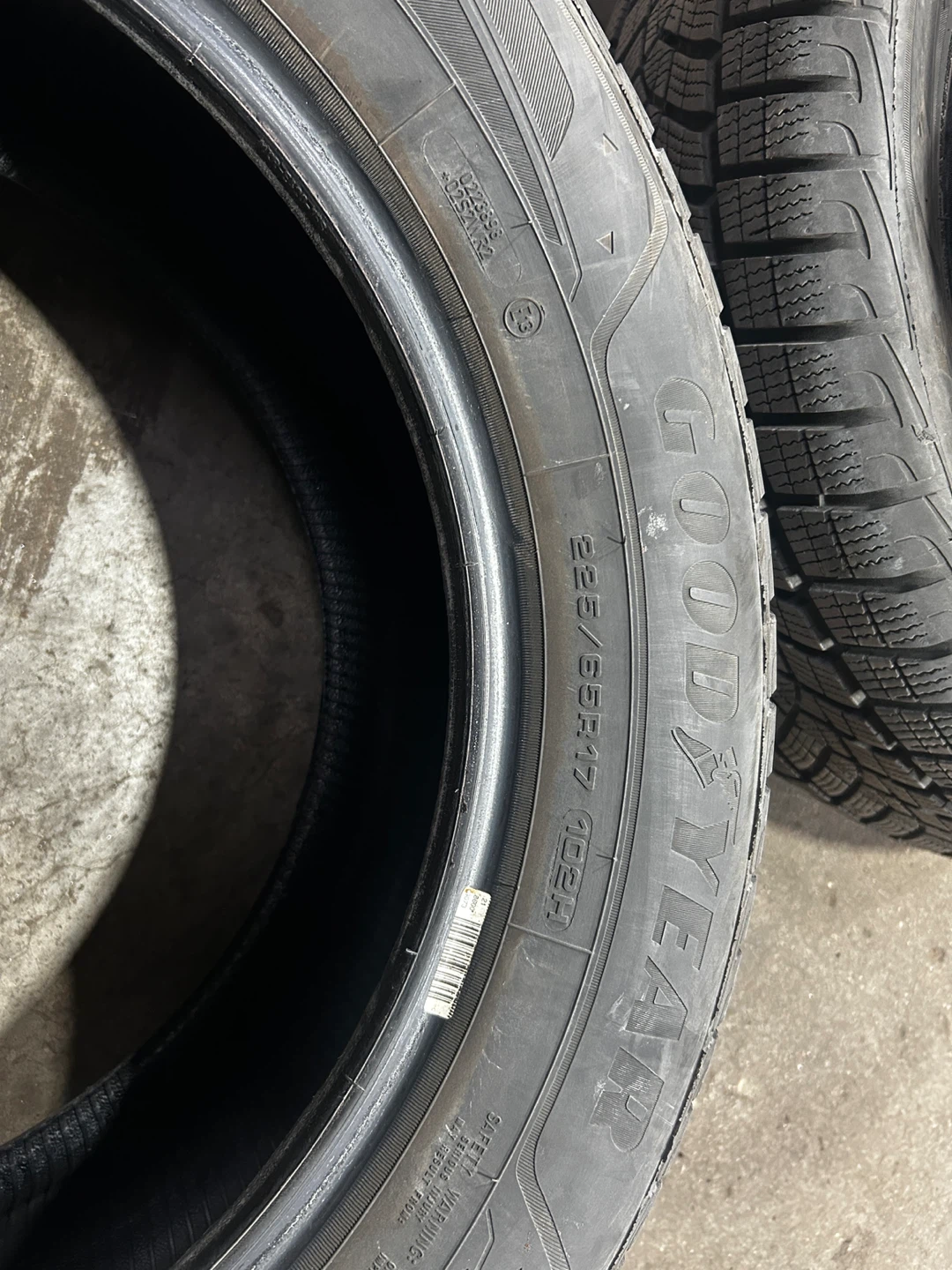 Goodyear Winter Tires - 225/65R17 - photo 5