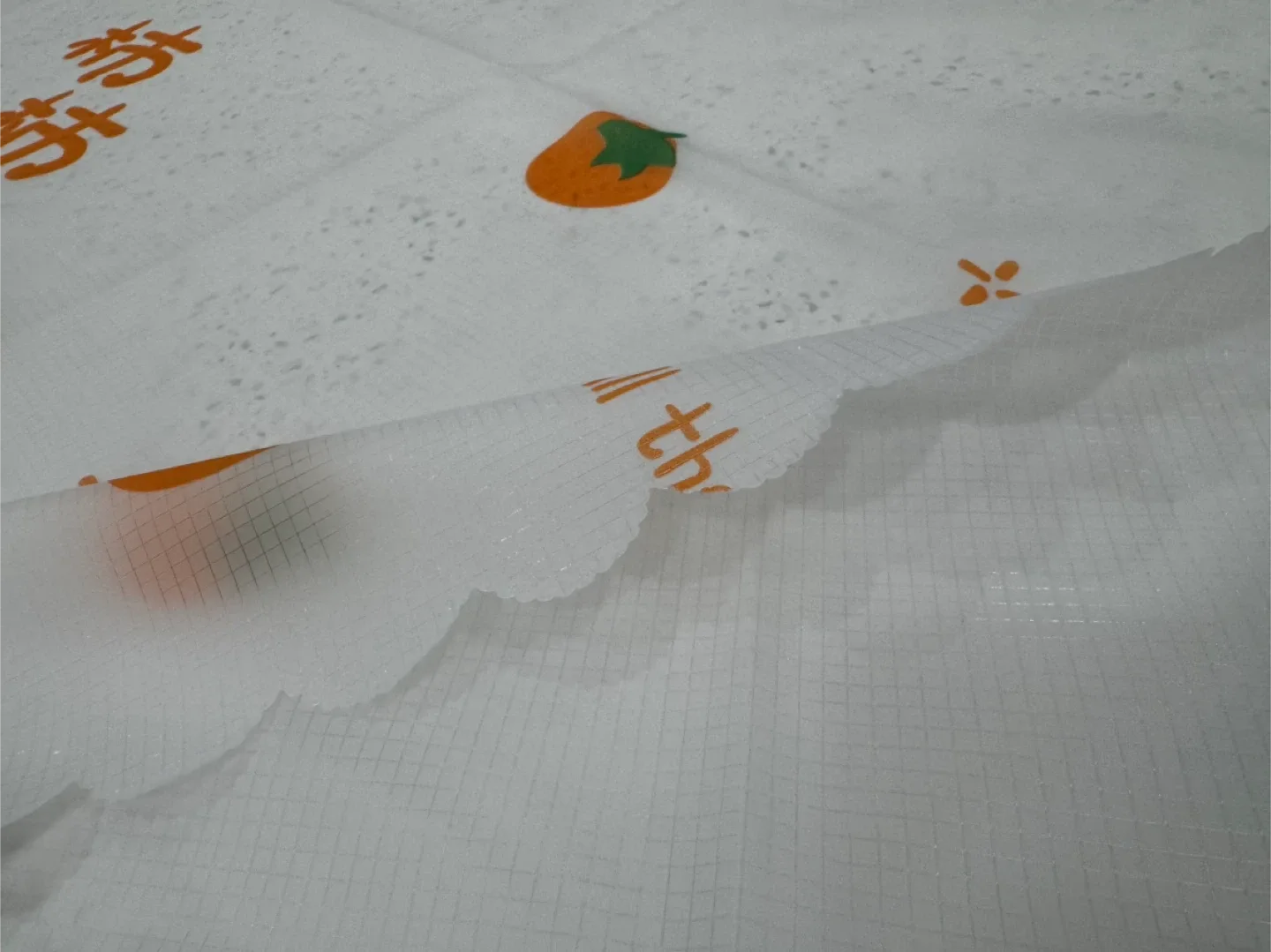 White orange Tablecloth with all the best print Design image indicator(6)
