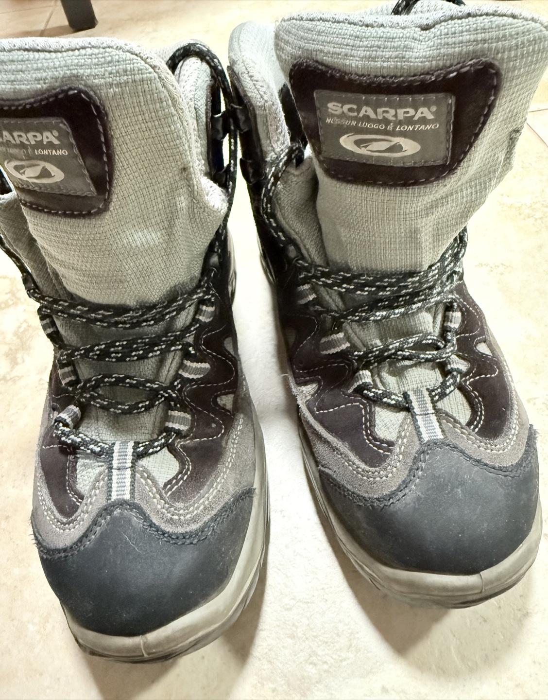 Scarpa ZG Hiking Boots 6-7 Goretex Vibram #cleanout - photo 5