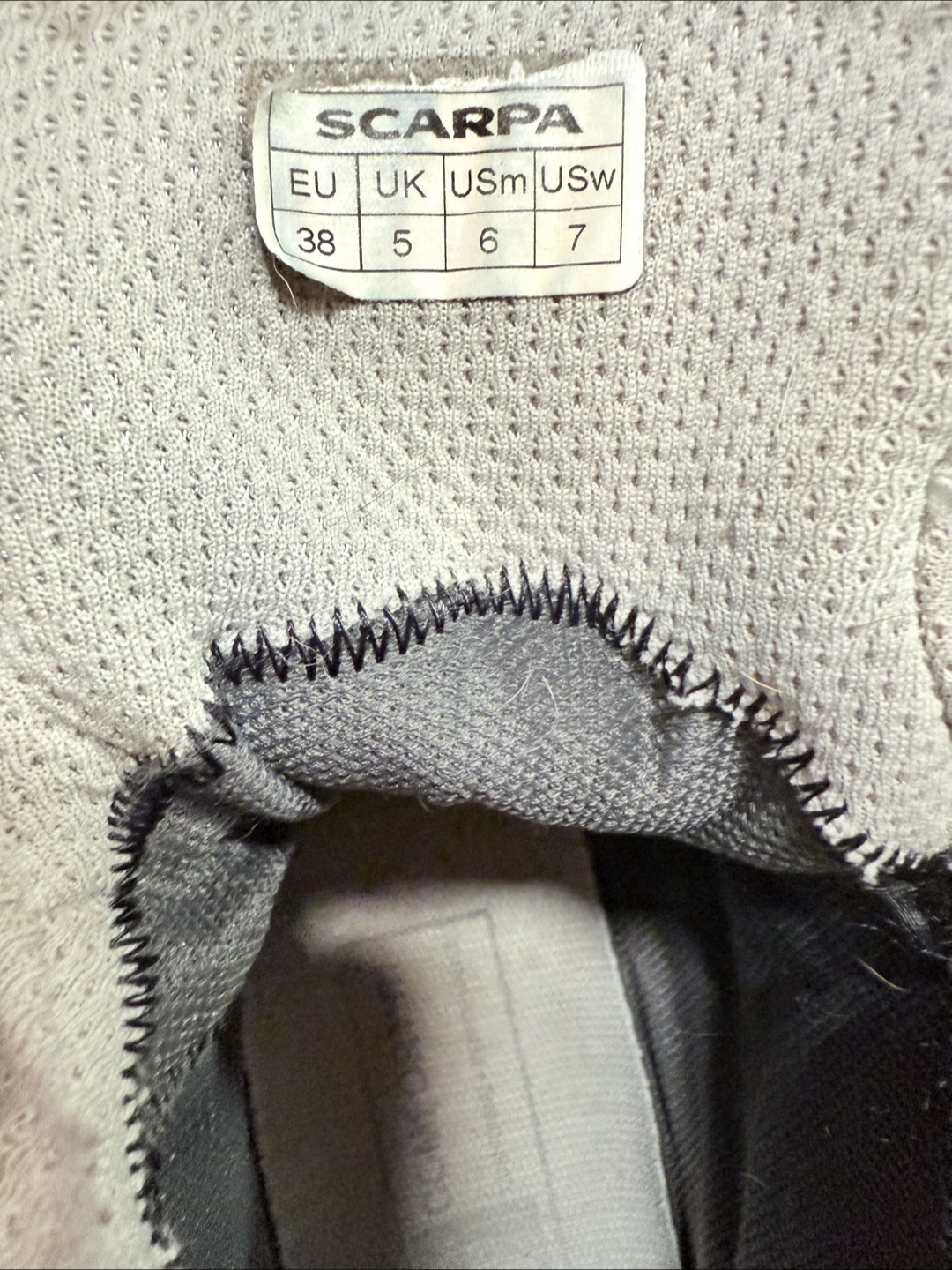 Scarpa ZG Hiking Boots 6-7 Goretex Vibram #cleanout - photo 4