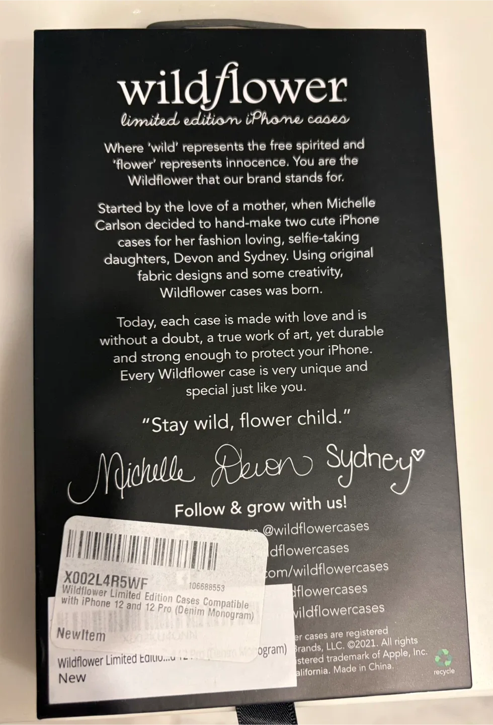 Wildflower Case for IPHONE 12 image indicator(4)