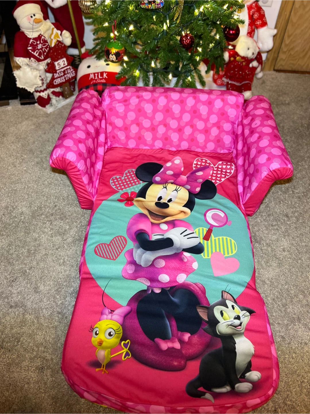 Disney Minnie Mouse Kids' Sofa Sleeper Pink - photo 3