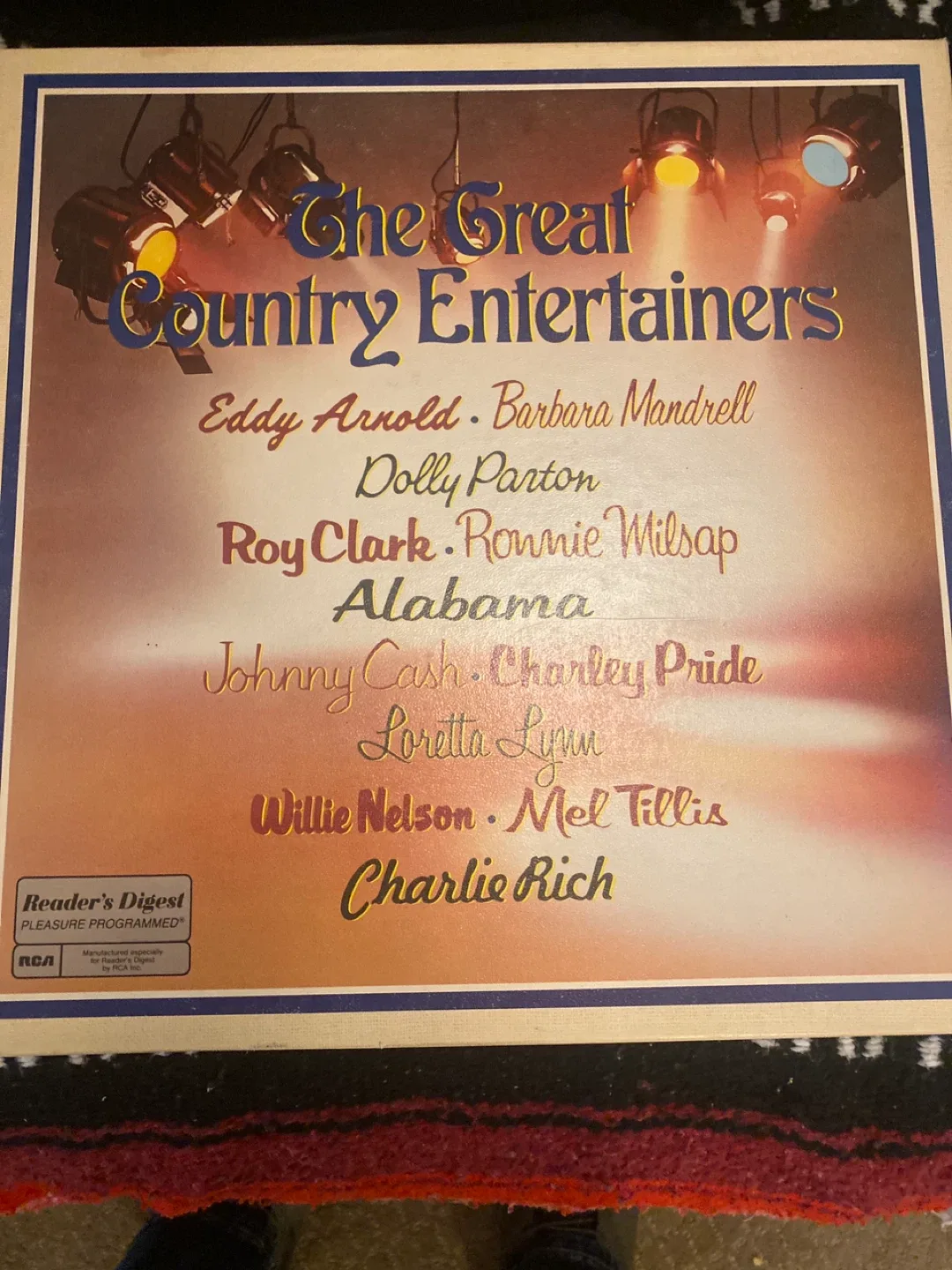 The Great Country Entertainers Vinyl Record Collection
