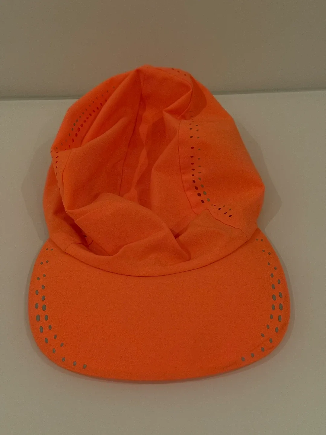 Lululemon L/XL Orange Running Hat image indicator(3)