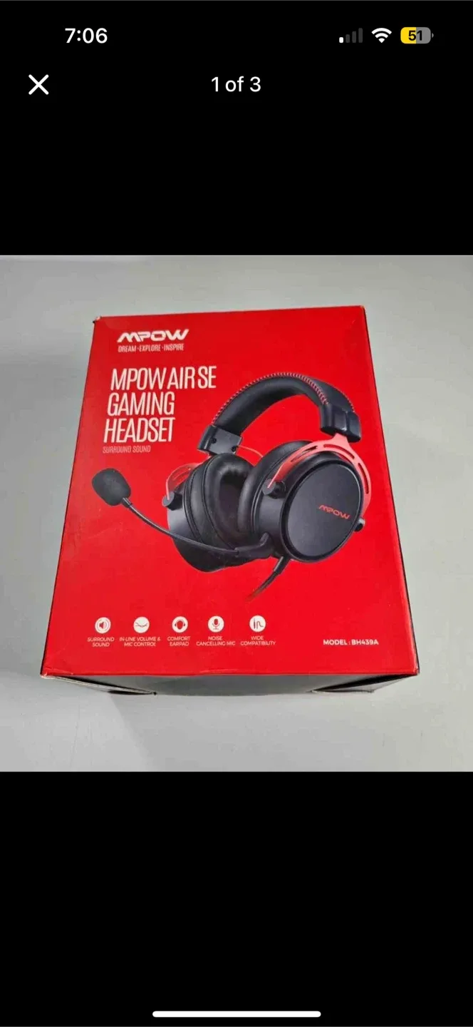 Mpow Air SE Gaming Headset - New in Box