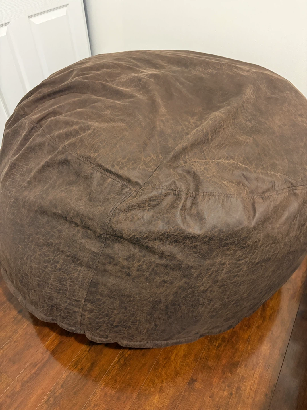 Lounge Co Brown Beanbag Chair