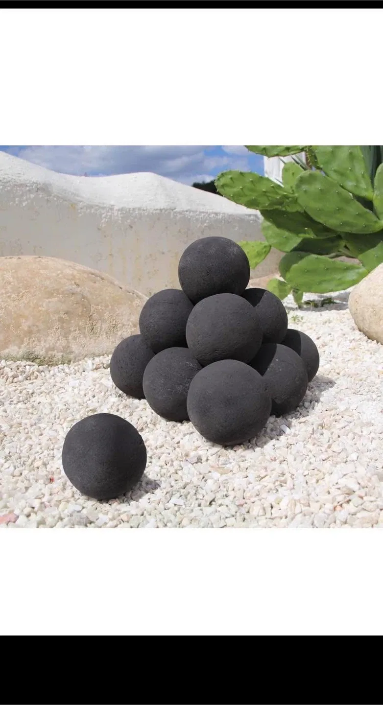 New Gas Fire Pit Lava Balls