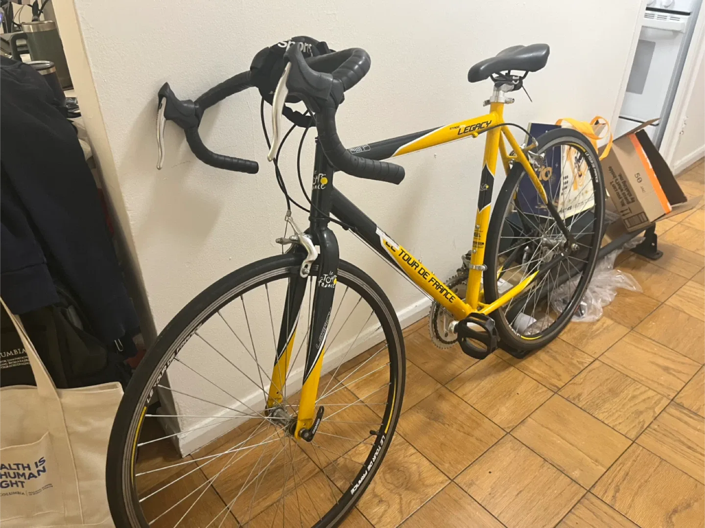 Tour de France Legacy Road Bike - Yellow/Black