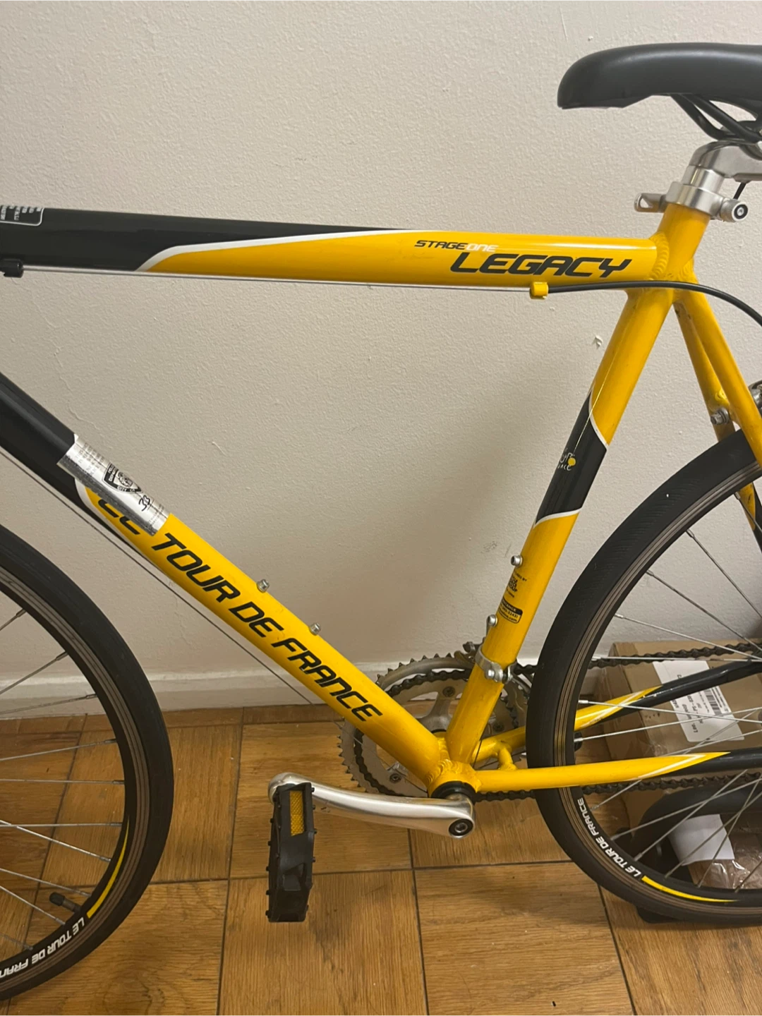 Tour de France Legacy Road Bike - Yellow/Black - photo 4