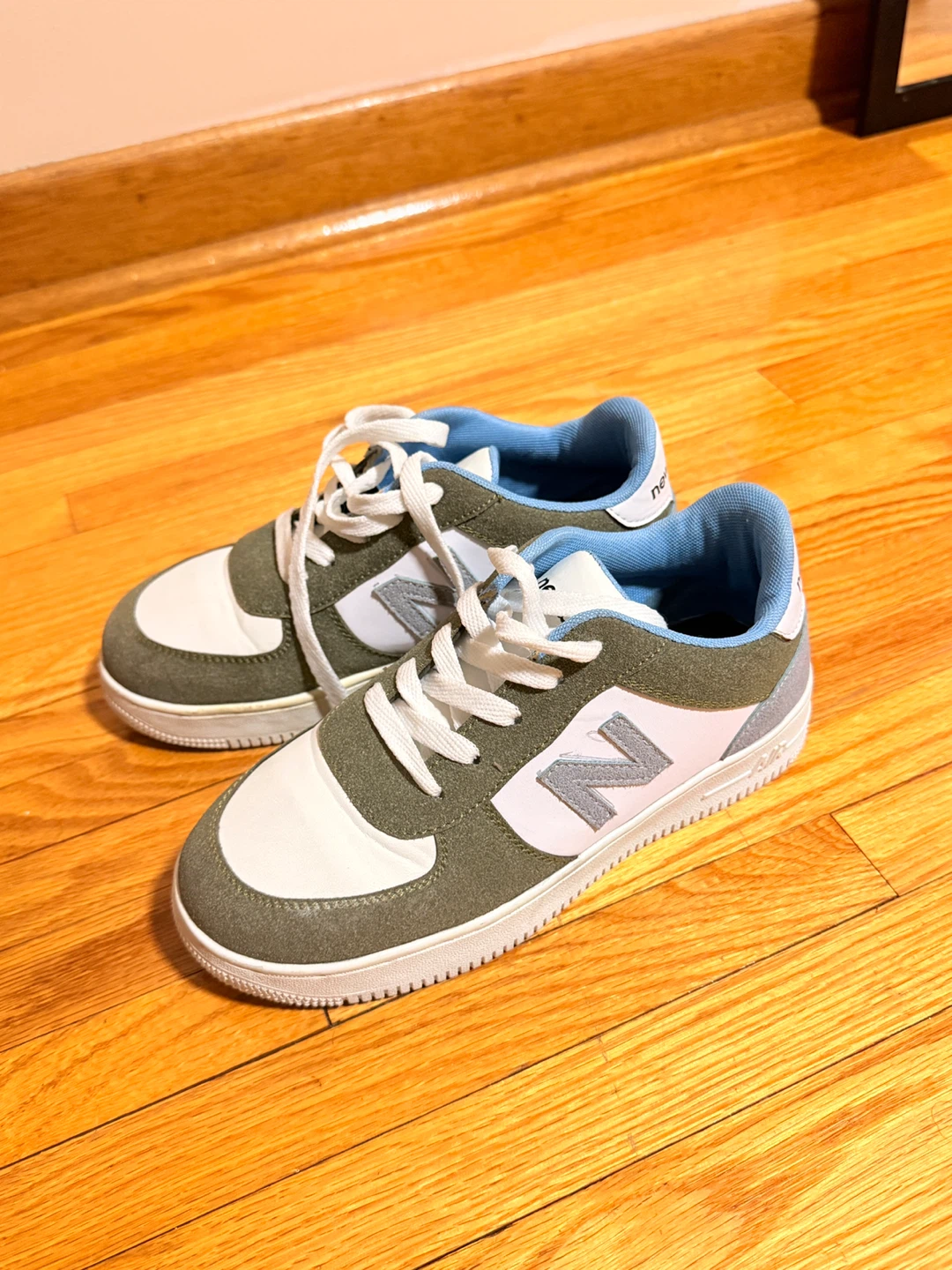 New Balance 480 Olive Sneakers