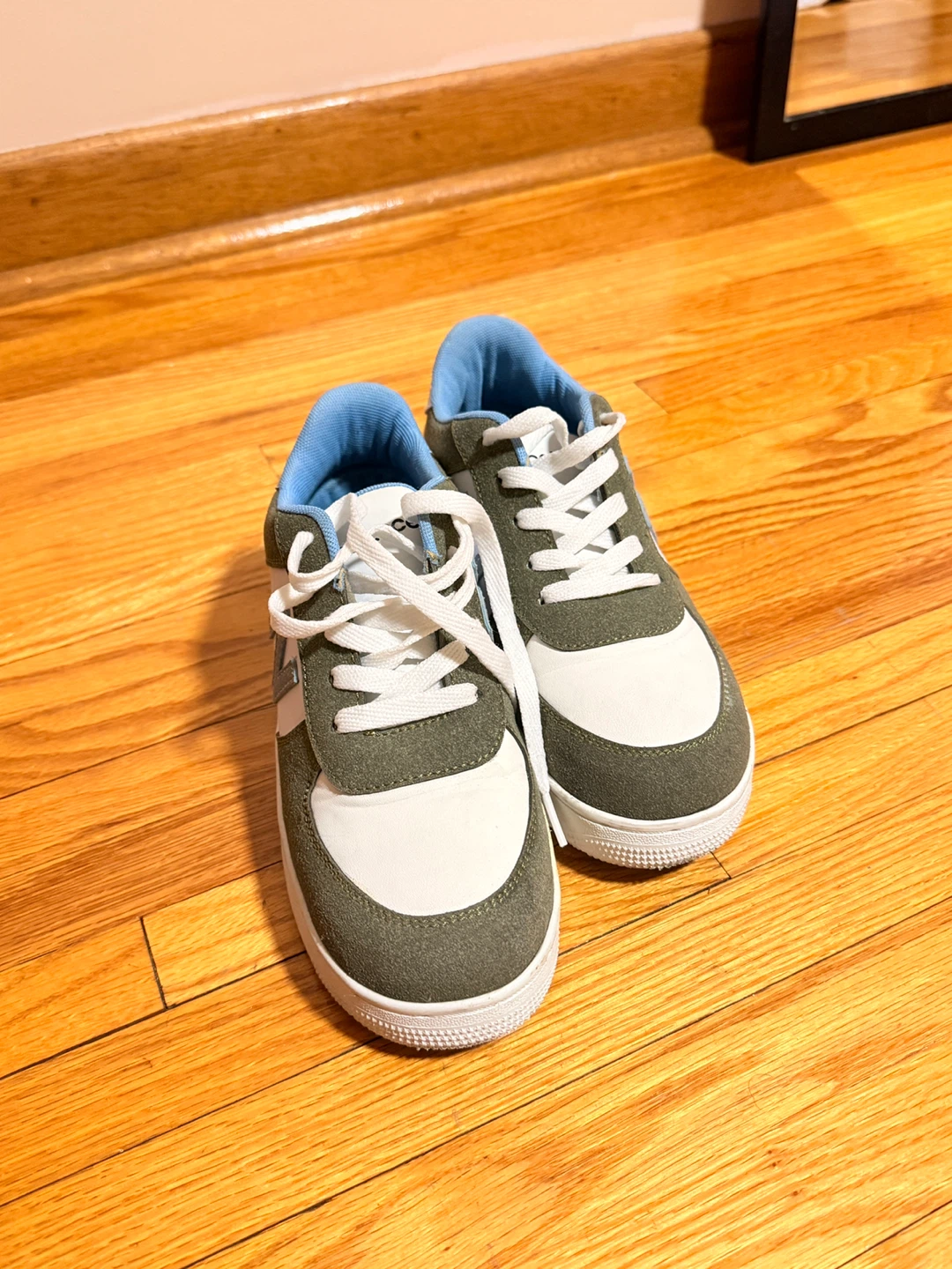 New Balance 480 Olive Sneakers - photo 3