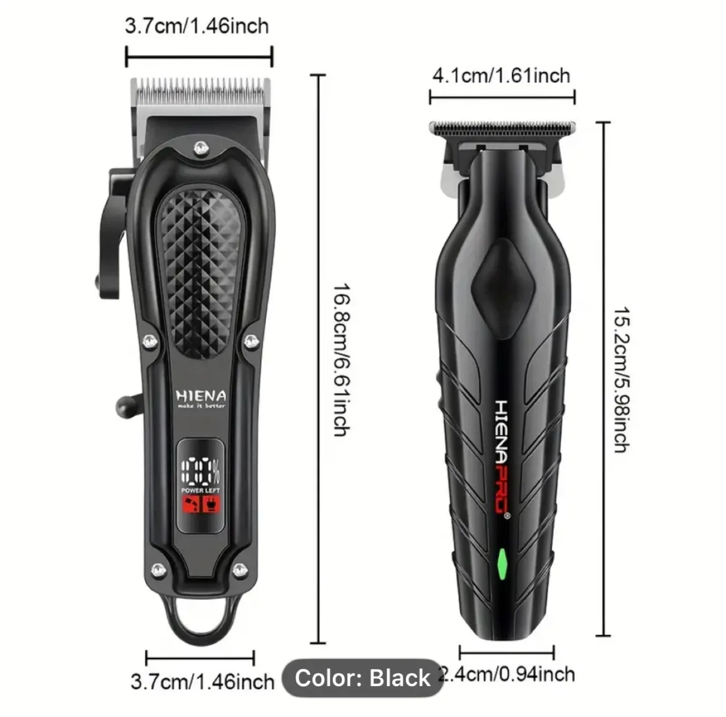 HIENA Professional Hair Clipper Set image indicator(3)