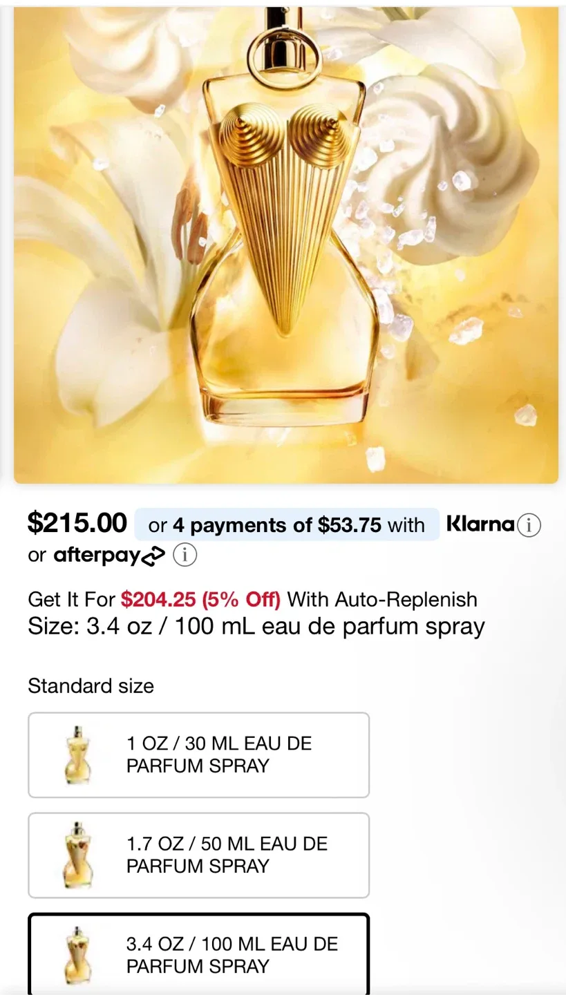 Jean Paul Gaultier Gaultier Divine 3.4 oz Perfume image indicator(5)