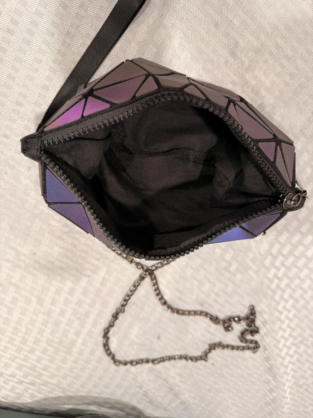 Geometric Prism Crossbody Bag