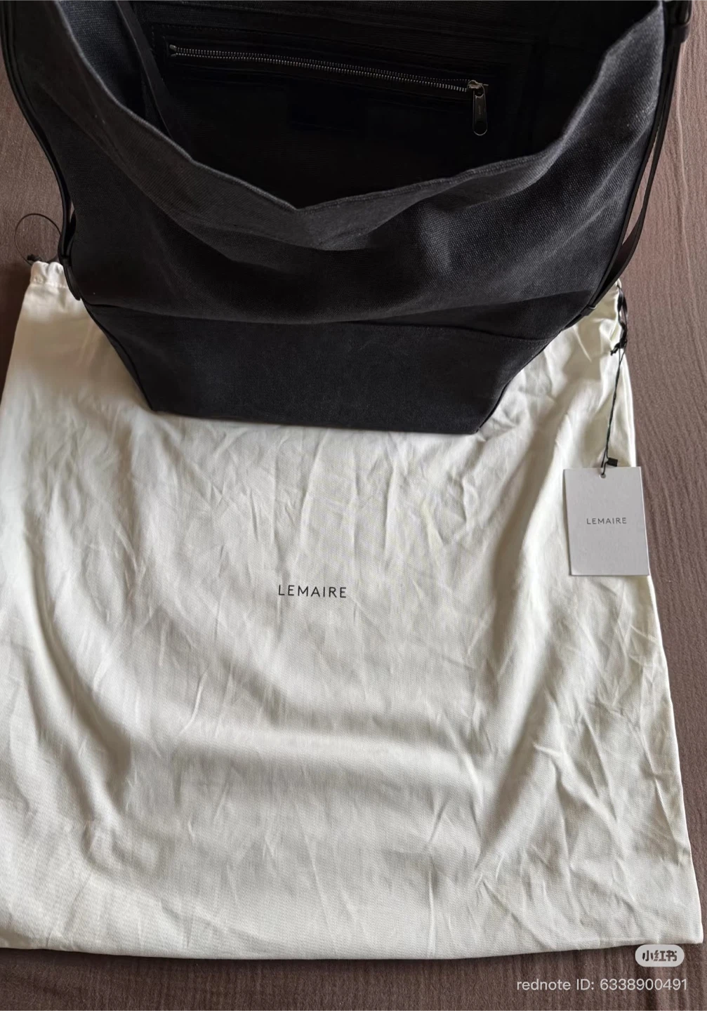 Lemaire Women's Large Croissant Bag - Grey - photo 2