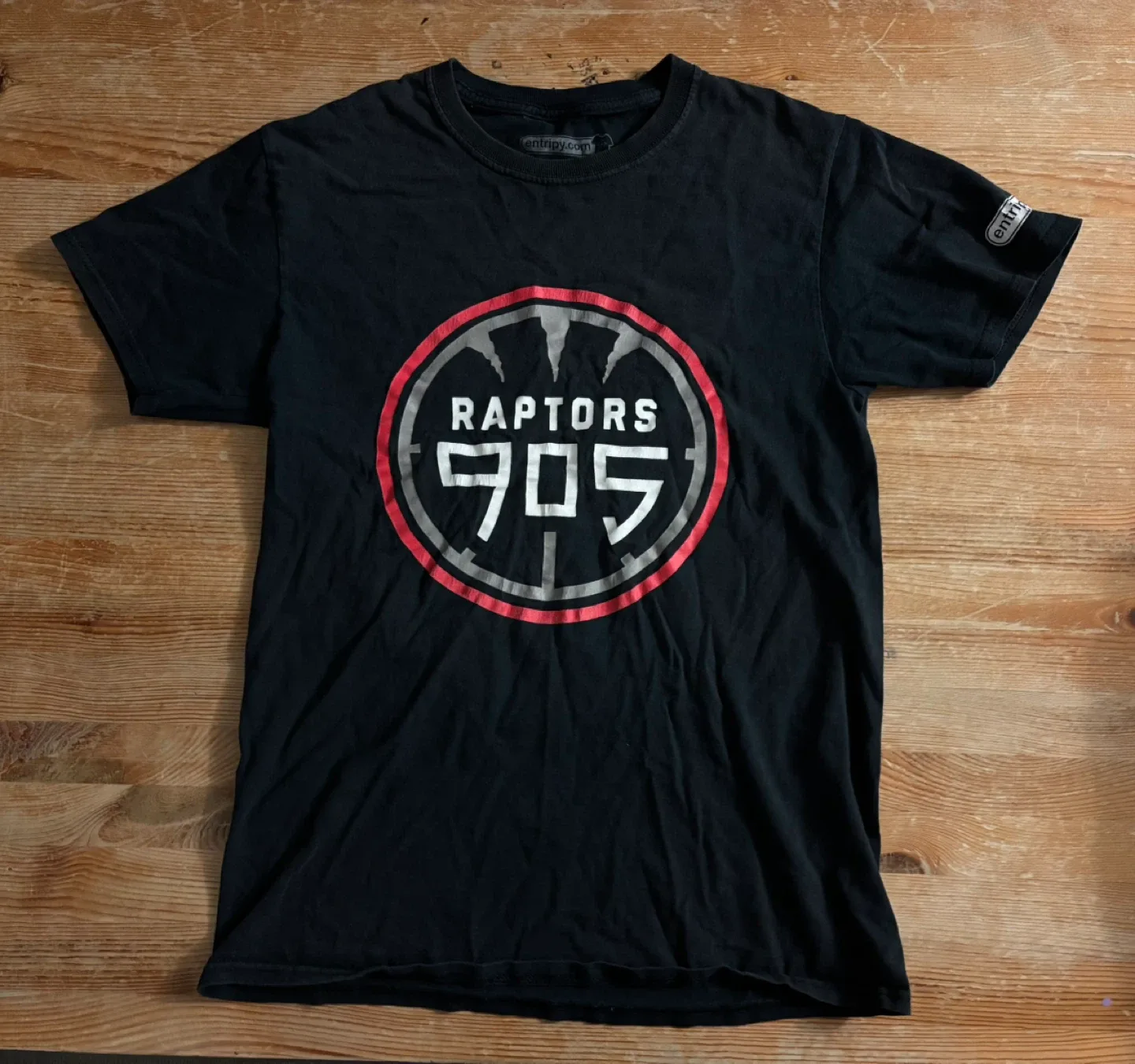 # cleanout Toronto Raptors 905 Black T-Shirt