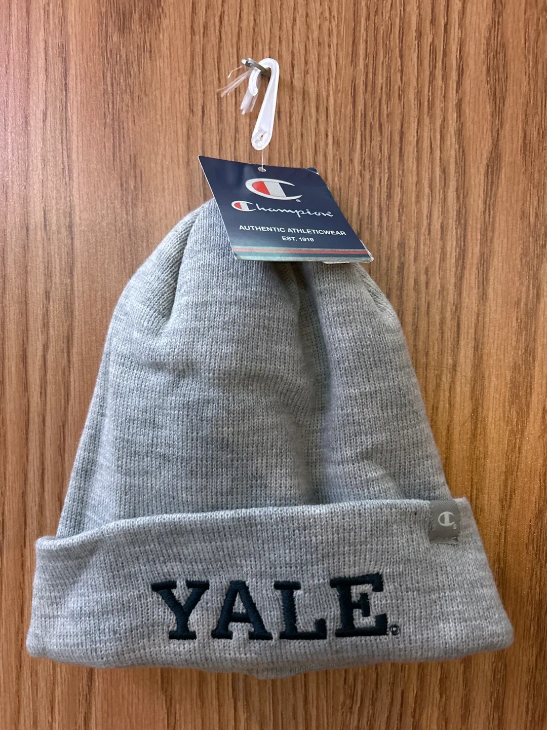 #Cleanout New Champion Yale Cuff Beanie - Grey