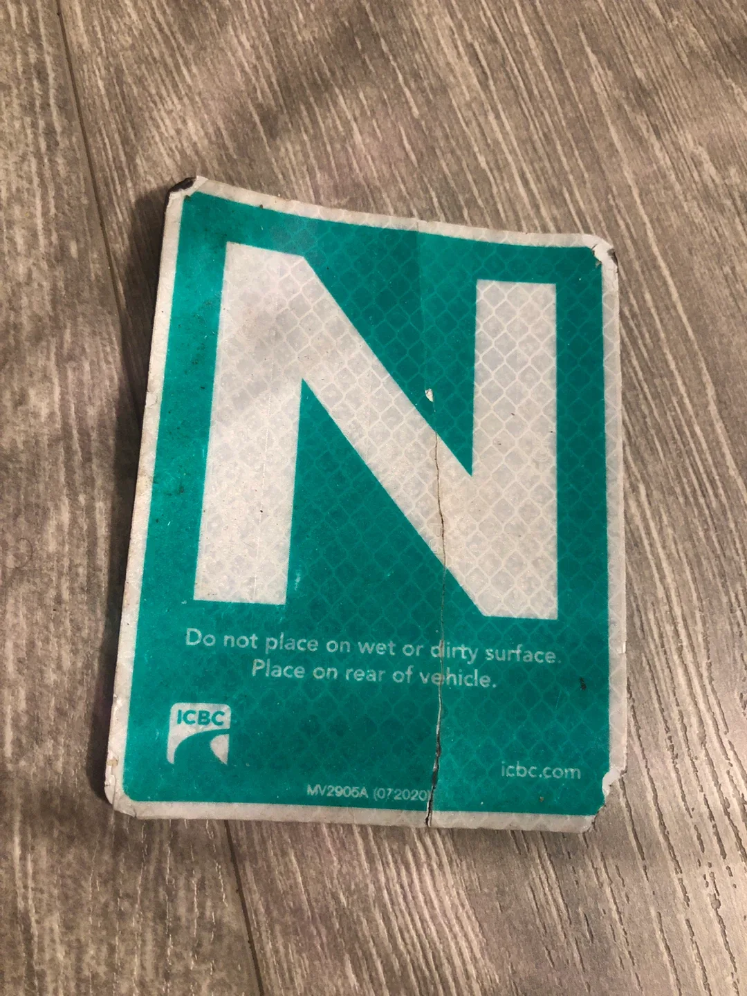 N for a car #Cleanout