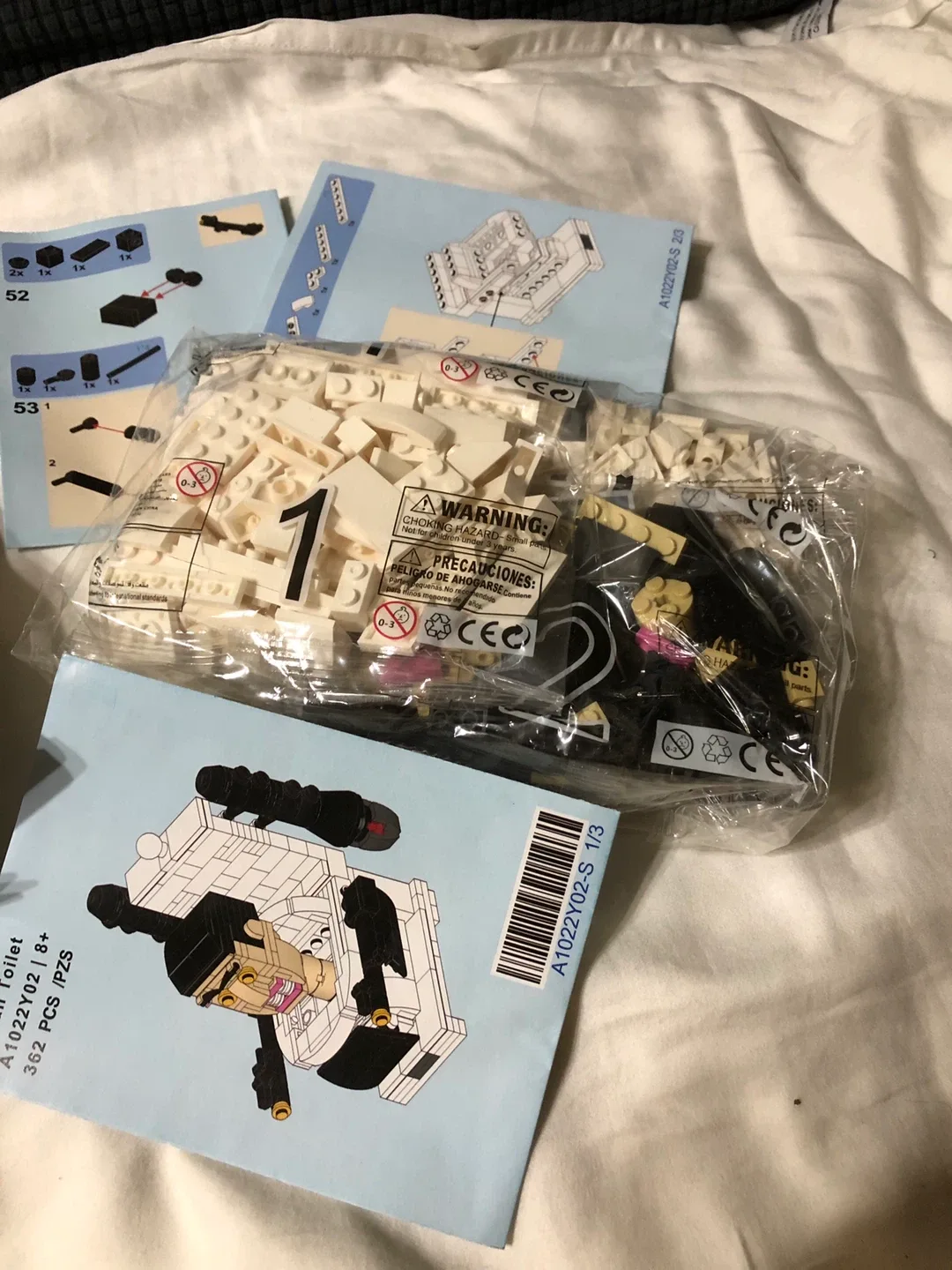 Bingbricks G-Man Toilet 362 Pcs Building Set