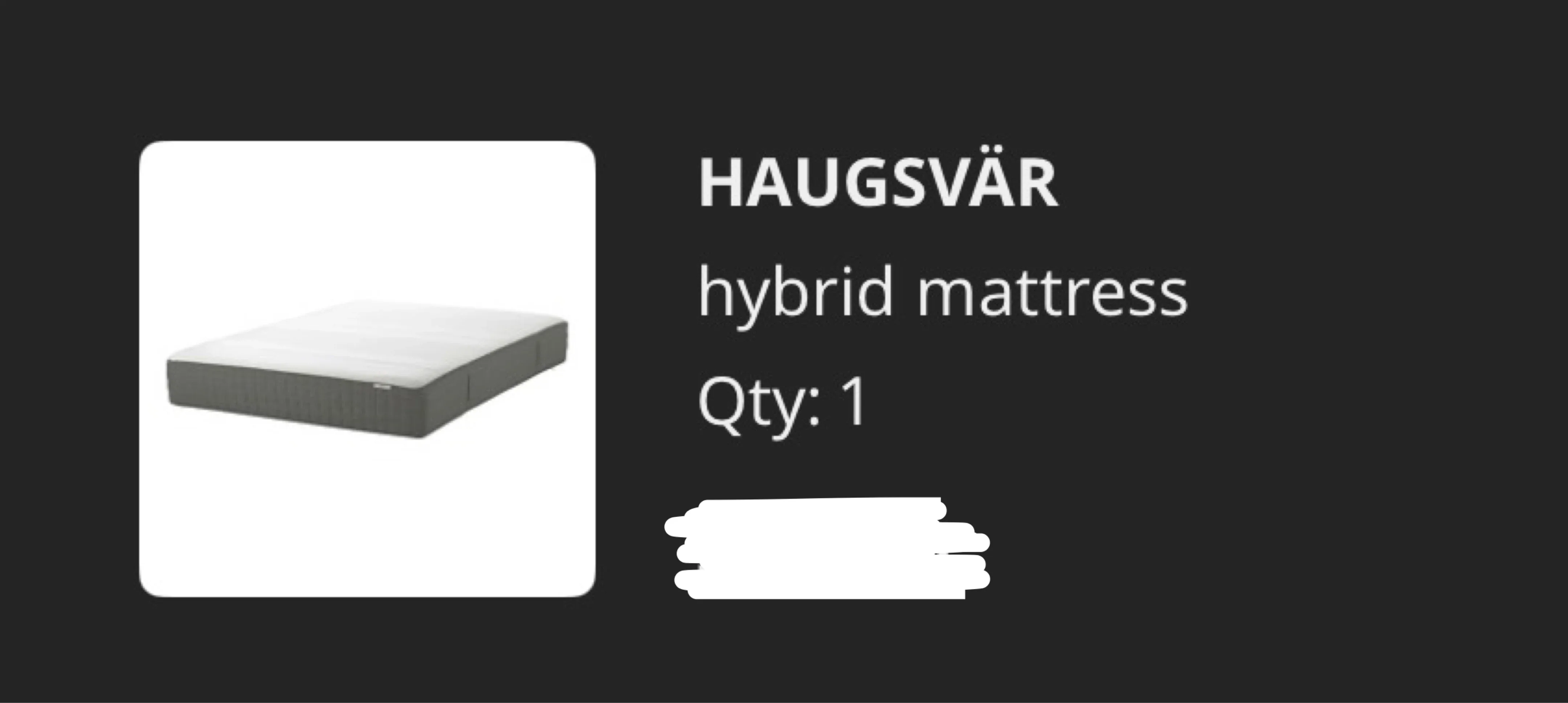 IKEA HAUGSVAR Hybrid Mattress image indicator(2)