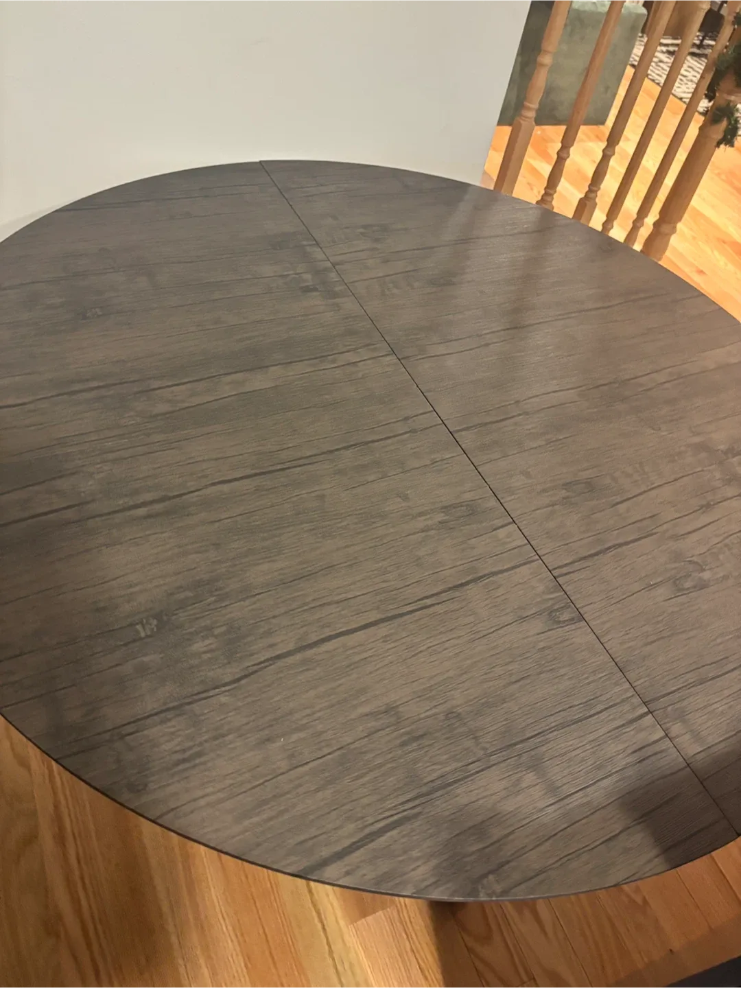 Grey Round Dining Table - 45 inch image indicator(5)