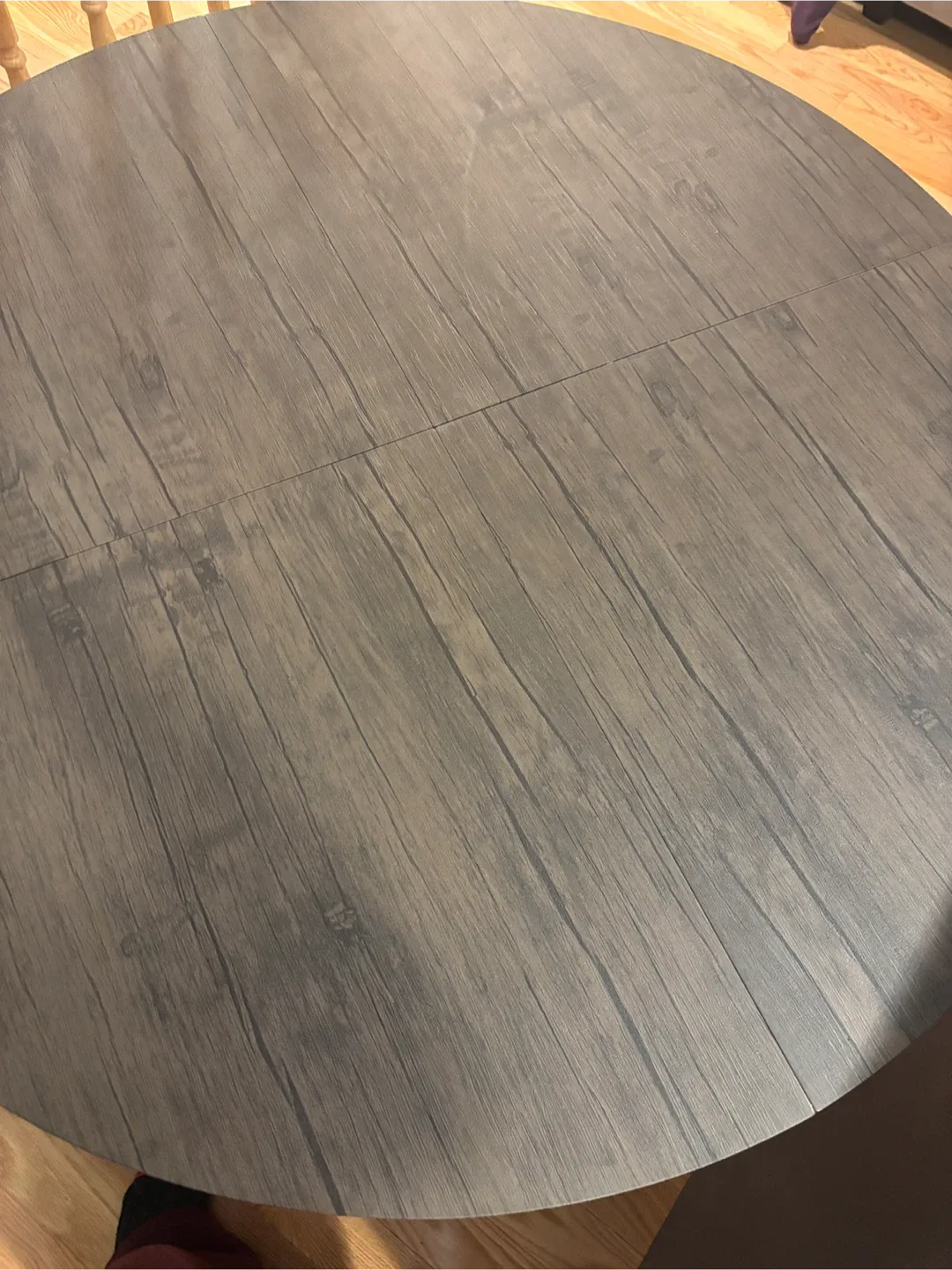 Grey Round Dining Table - 45 inch image indicator(3)