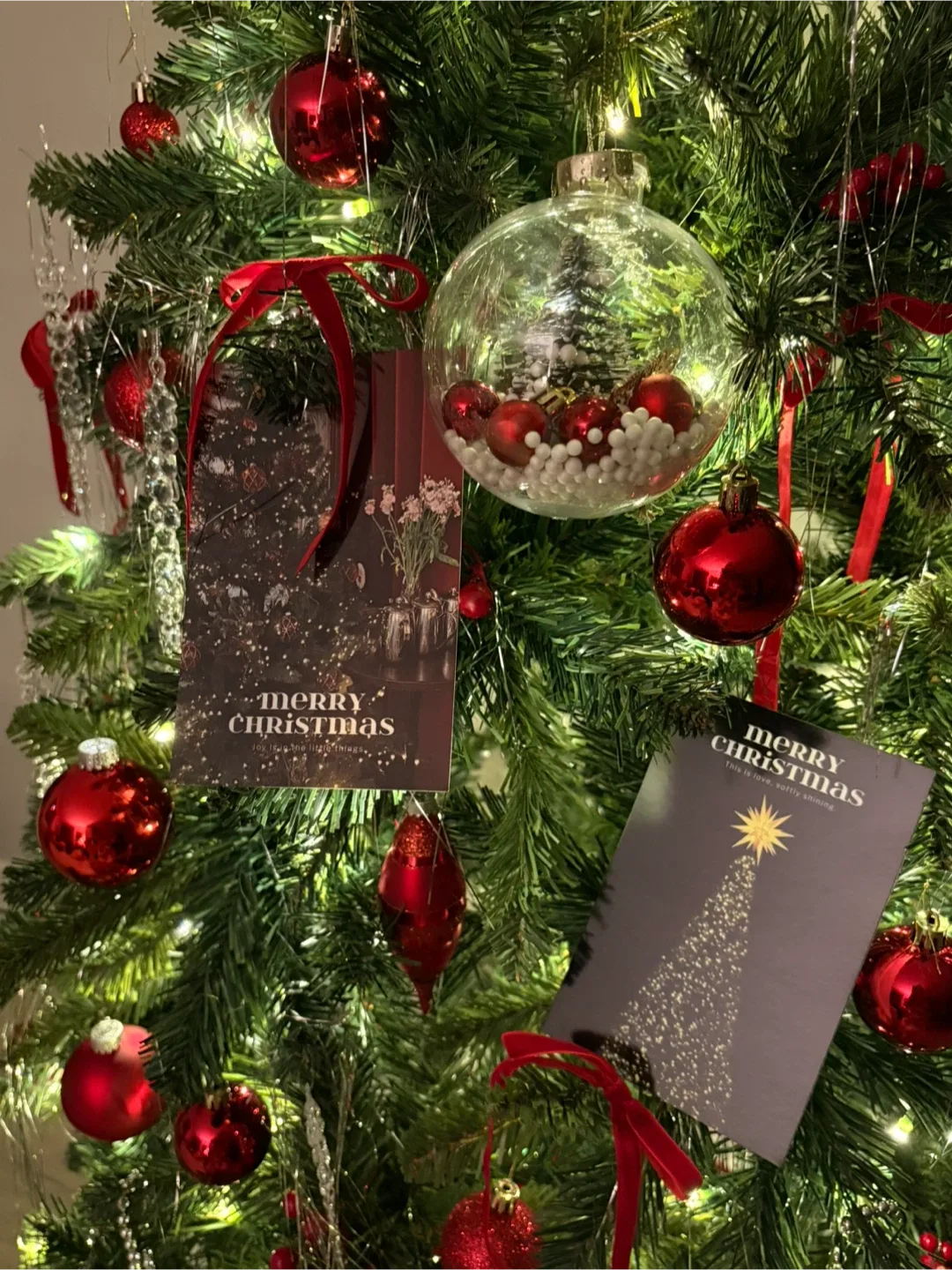 Handmade Christmas Postcard image indicator(3)