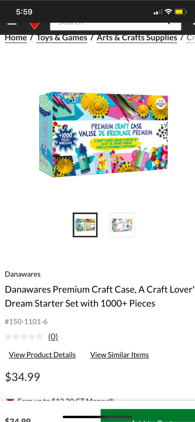 Danawares Premium Craft Case 1000+ Pieces