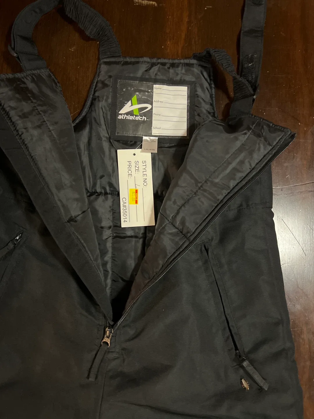 Snow pants large 10 to 12y