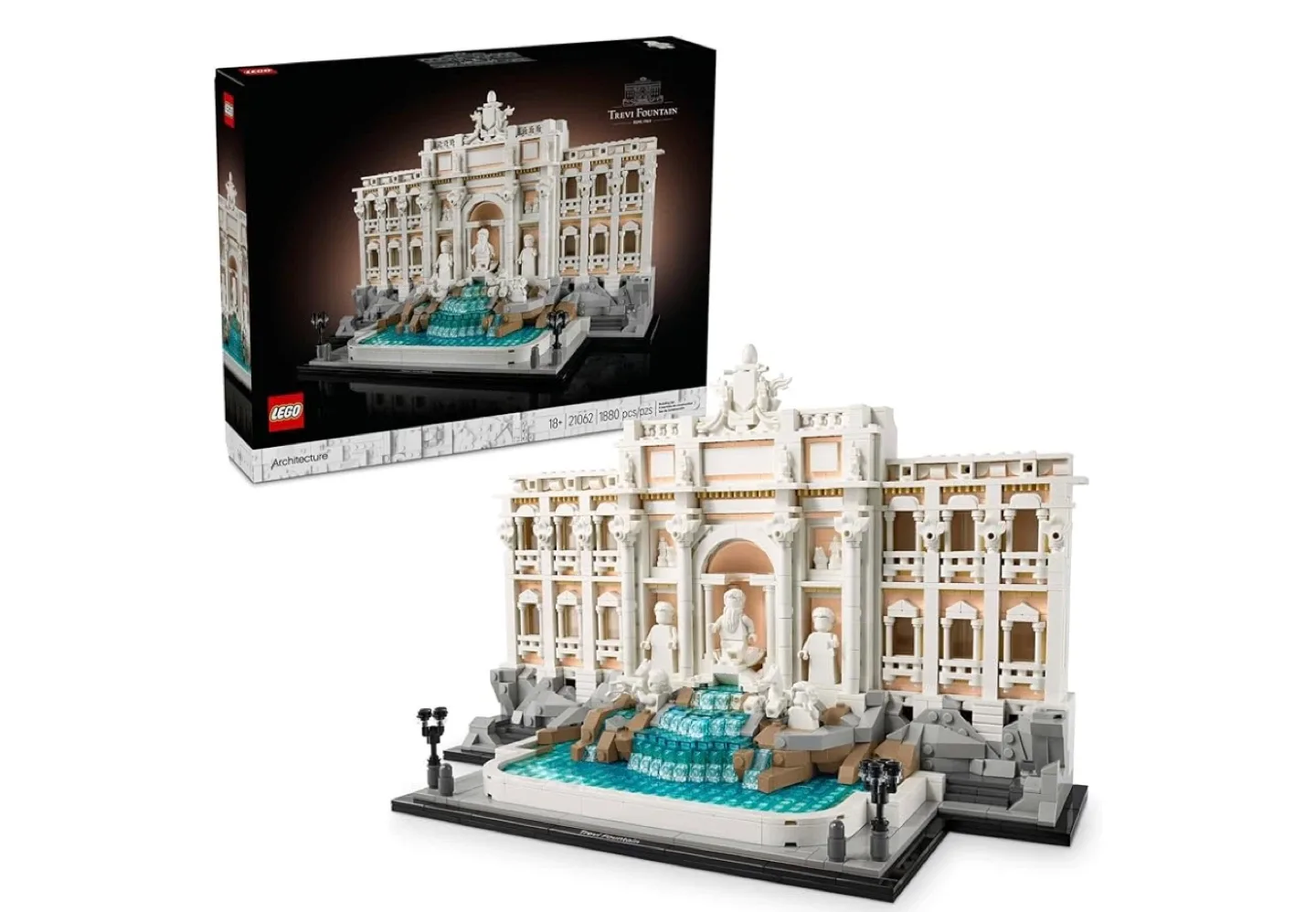 LEGO Architecture Trevi Fountain 21062 - 1680 Pieces