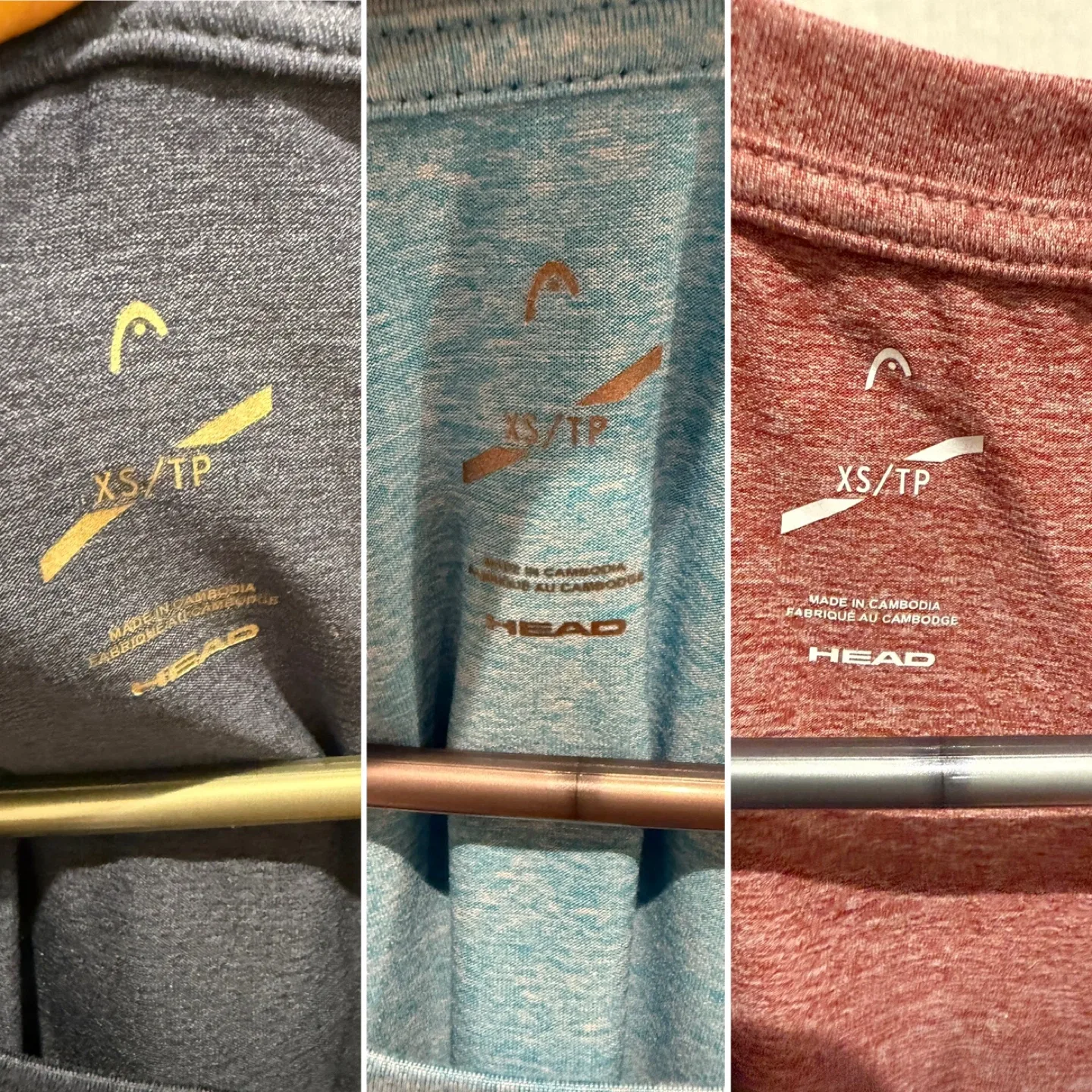 Head XS T-Shirts - Set of 3 image indicator(2)