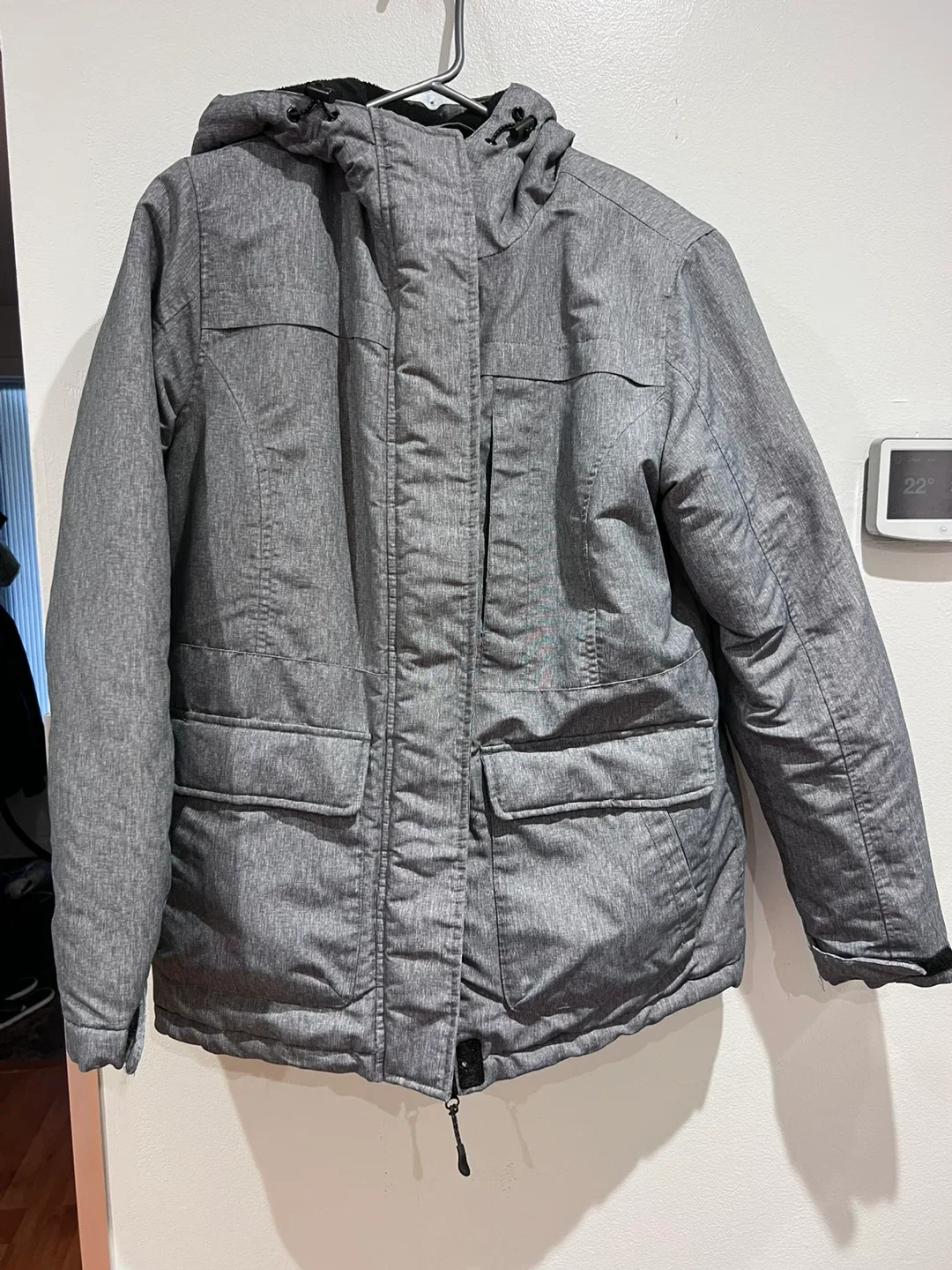 Athletic Works Grey Winter Jacket - Size M