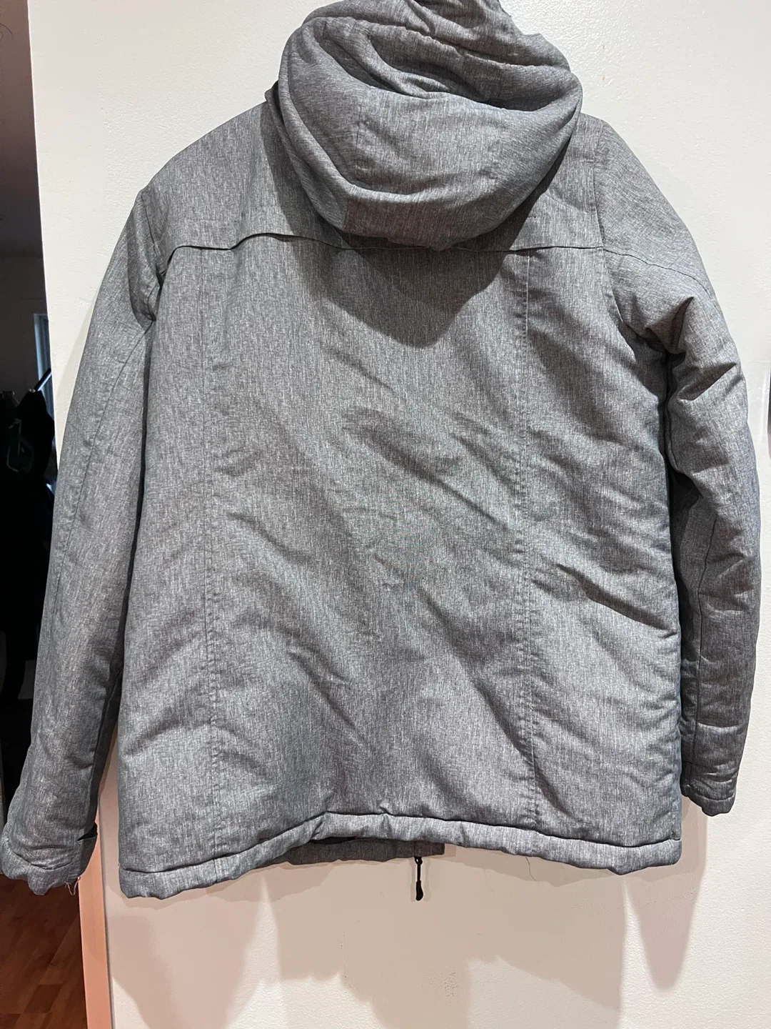 Athletic Works Grey Winter Jacket - Size M image indicator(2)