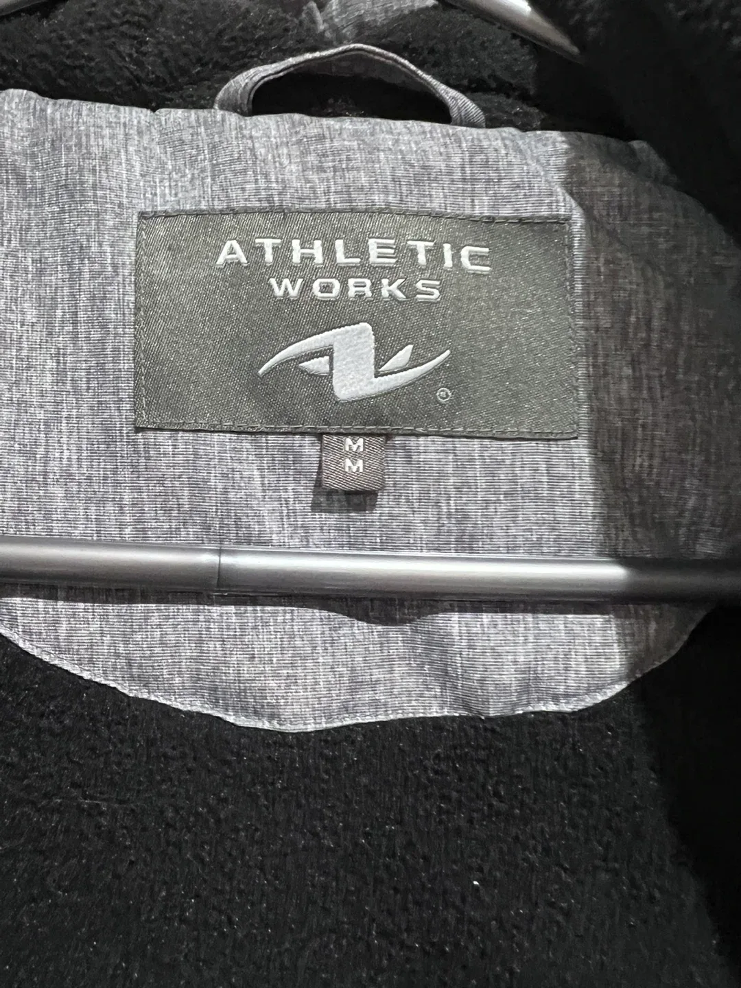 Athletic Works Grey Winter Jacket - Size M image indicator(4)