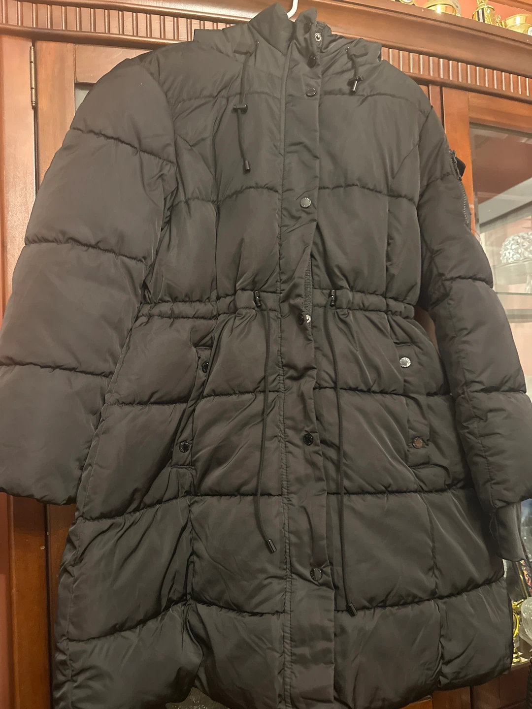 Steve Madden Black Puffer Coat - Size XL