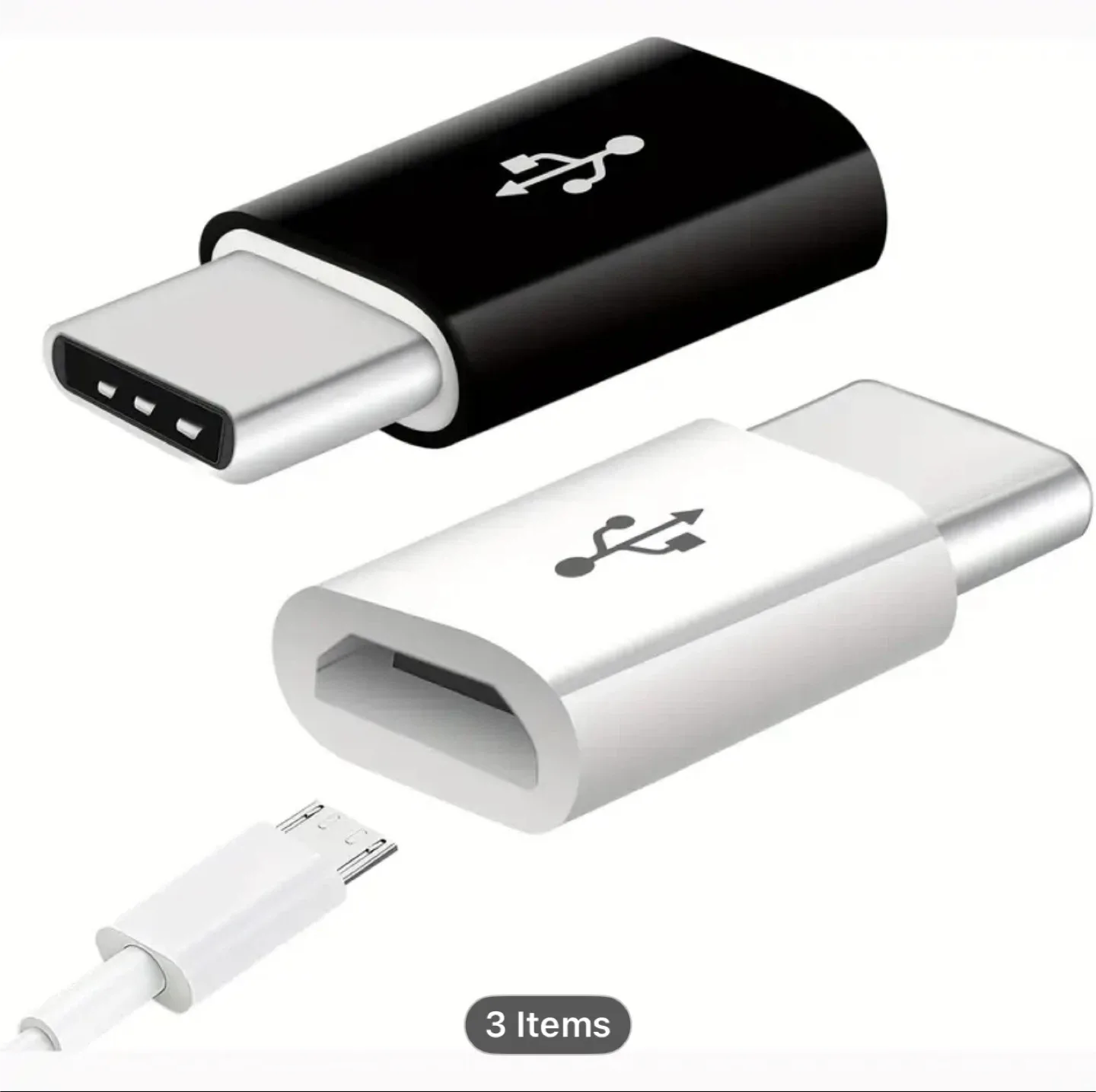 High-Speed USB-C to Micro USB Adapter with 56K Resistor image indicator(2)