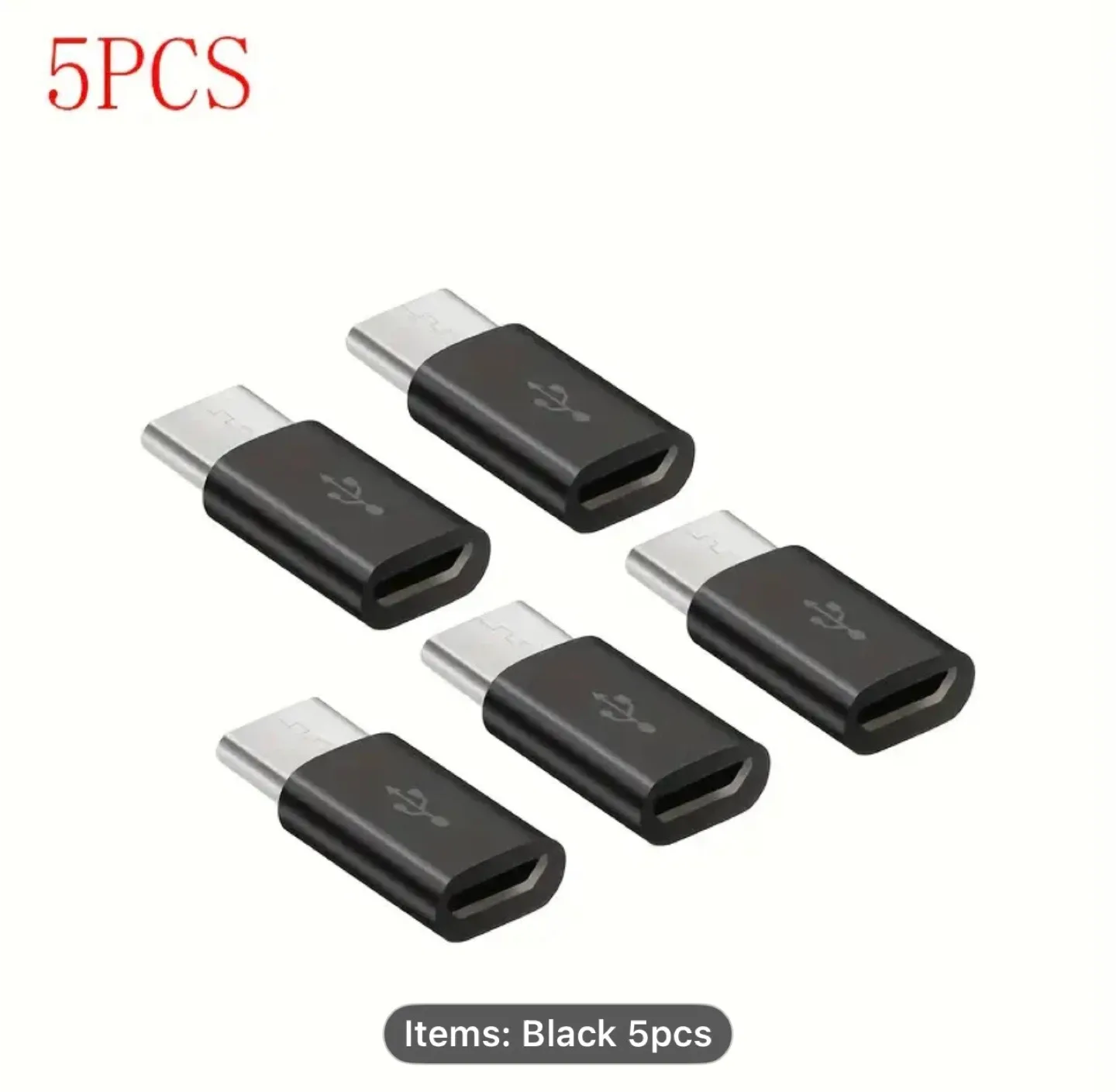 High-Speed USB-C to Micro USB Adapter with 56K Resistor