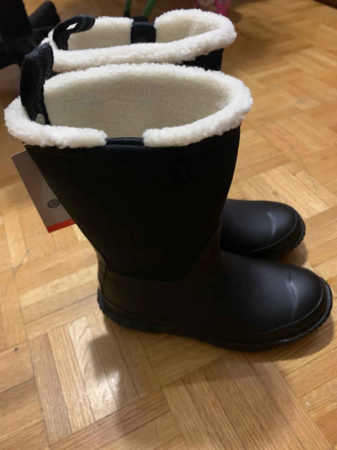 Hunter Sherpa Webbing Boot - Black, Size 6 - photo 3