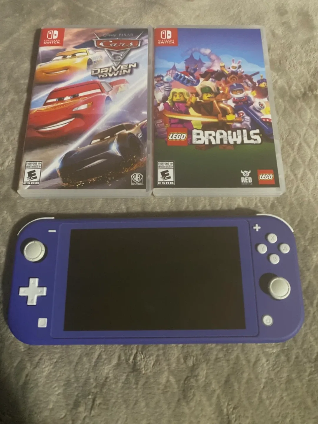 Nintendo Switch Lite Blue with Games