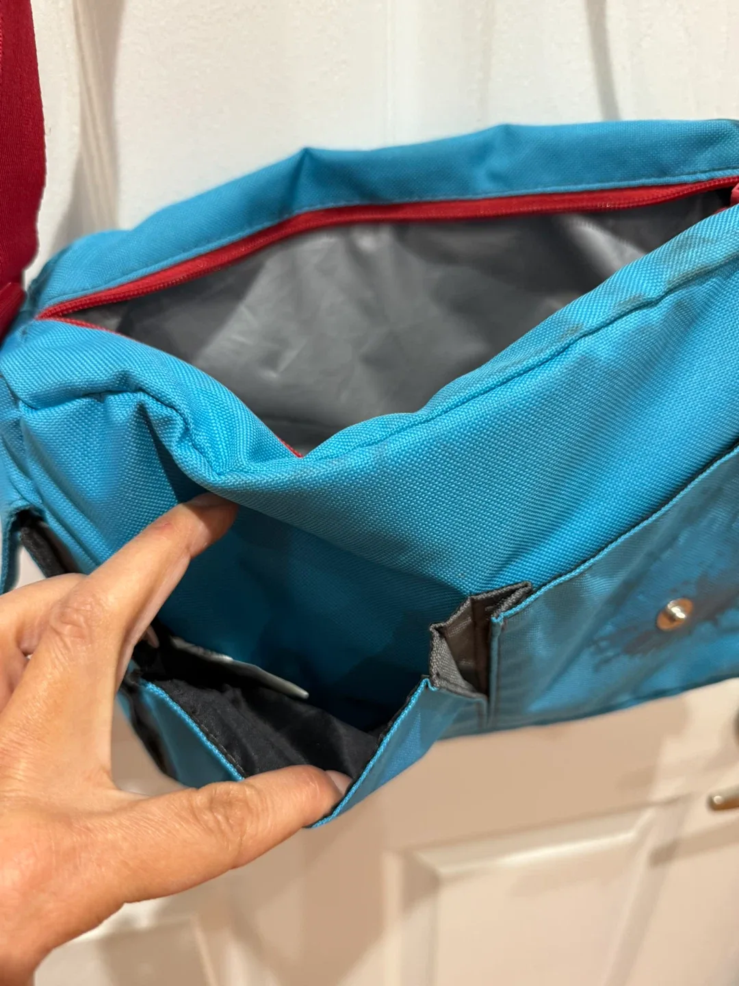 Blue & Grey Shoulder Bag image indicator(3)