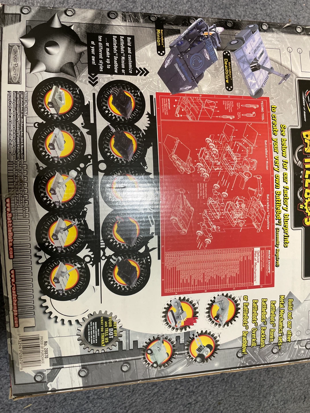 BattleBots Deluxe Metal Mechanics Road Champs - photo 3